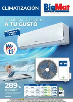 Folleto promocional de BigMat válido desde el 25/05/2026