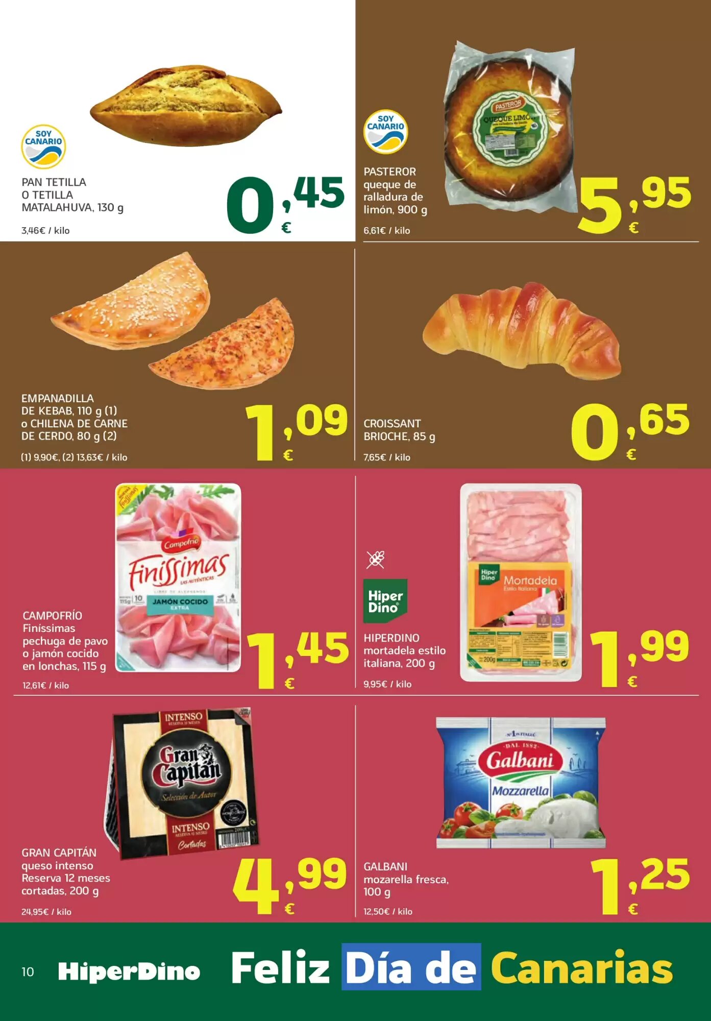 Folleto promocional de HiperDino válido desde el 25/05/2026 - Página 10.
