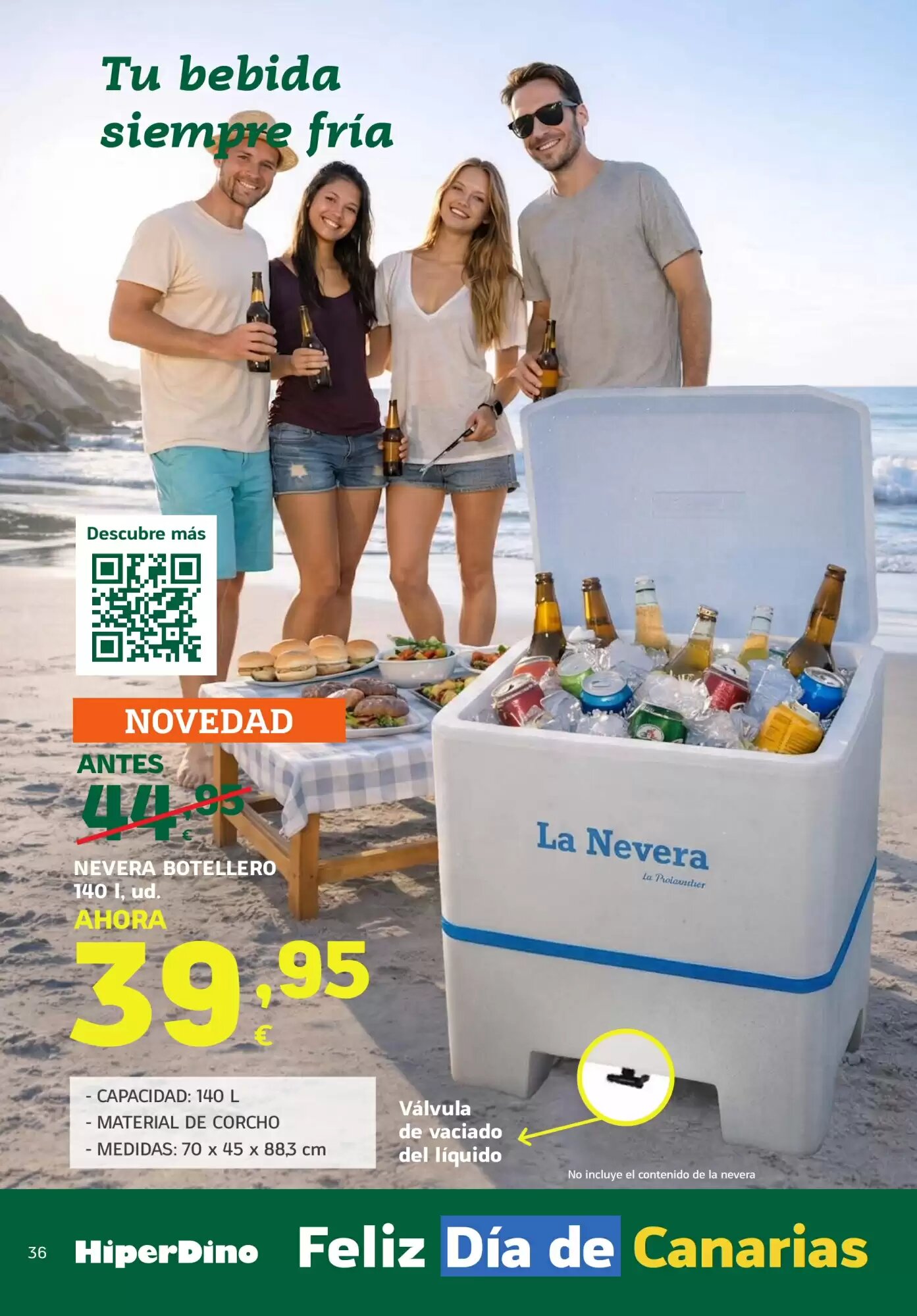 Folleto promocional de HiperDino válido desde el 25/05/2026 - Página 36.