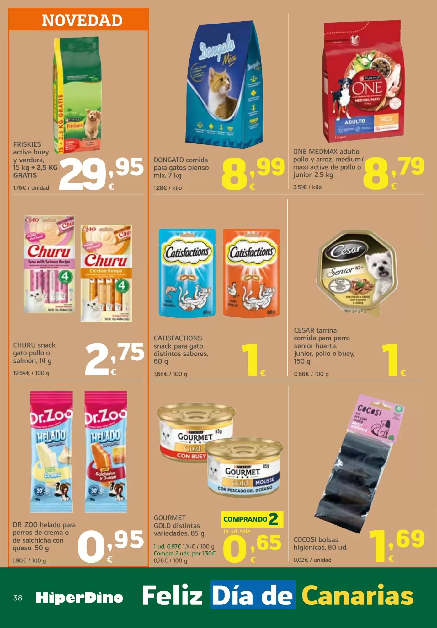 Folleto promocional de HiperDino válido desde el 25/05/2026 - Página 38.