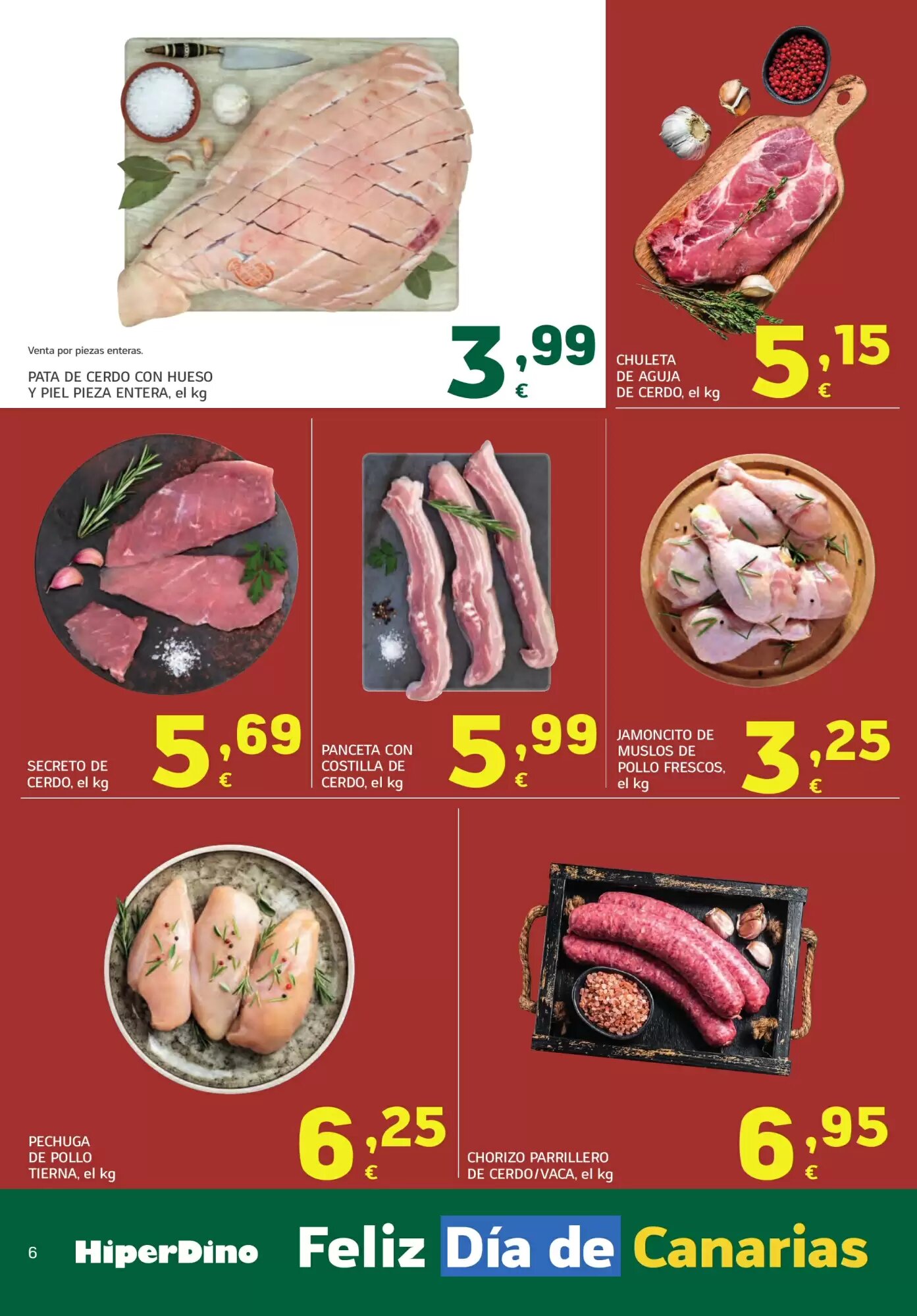Folleto promocional de HiperDino válido desde el 25/05/2026 - Página 6.