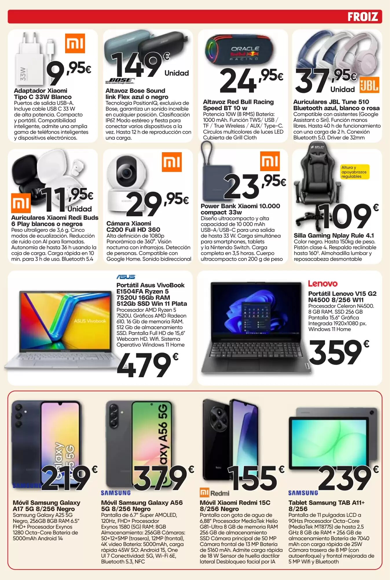 Folleto promocional de FROIZ válido desde el 26/05/2026 - Página 3.