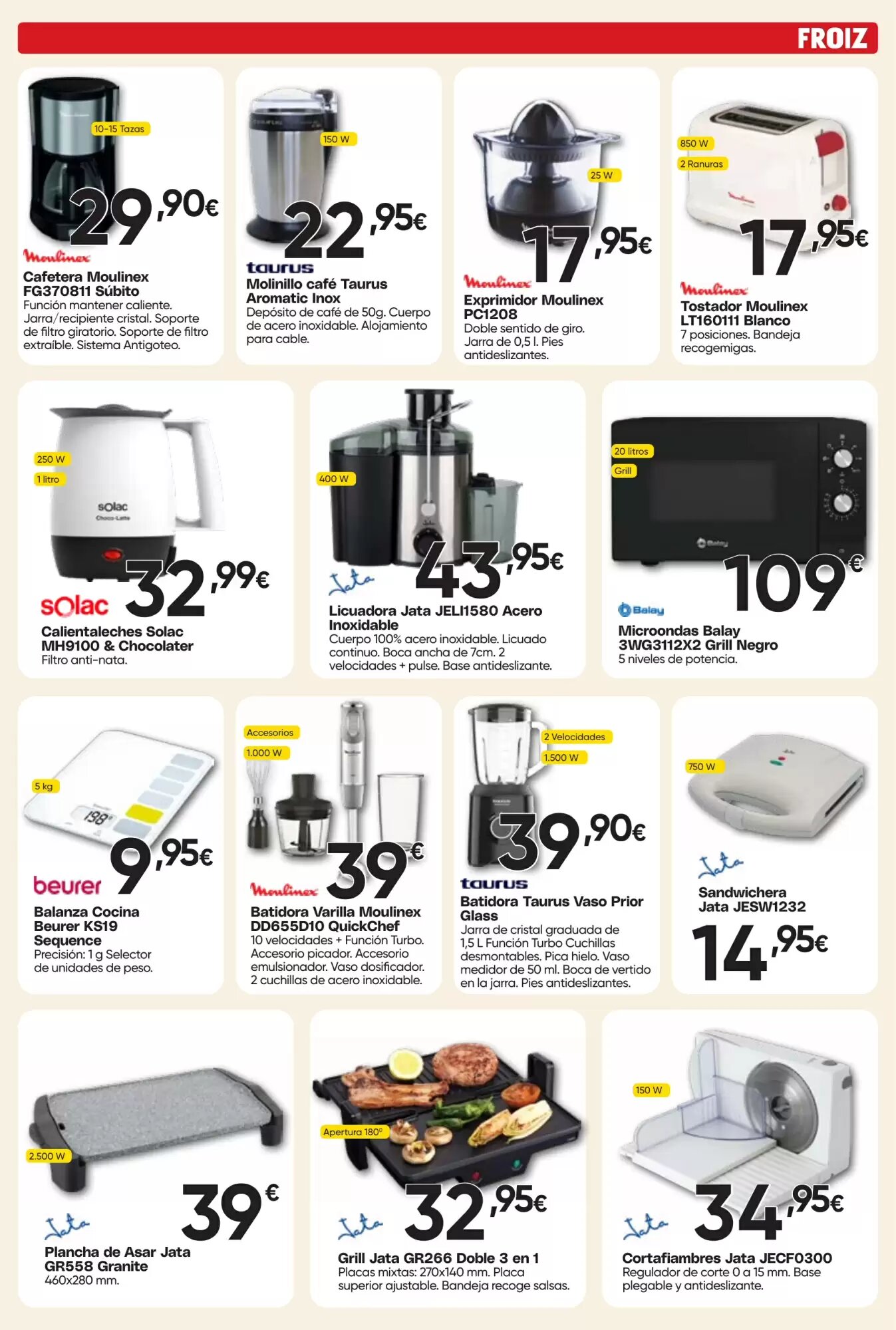 Folleto promocional de FROIZ válido desde el 26/05/2026 - Página 6.