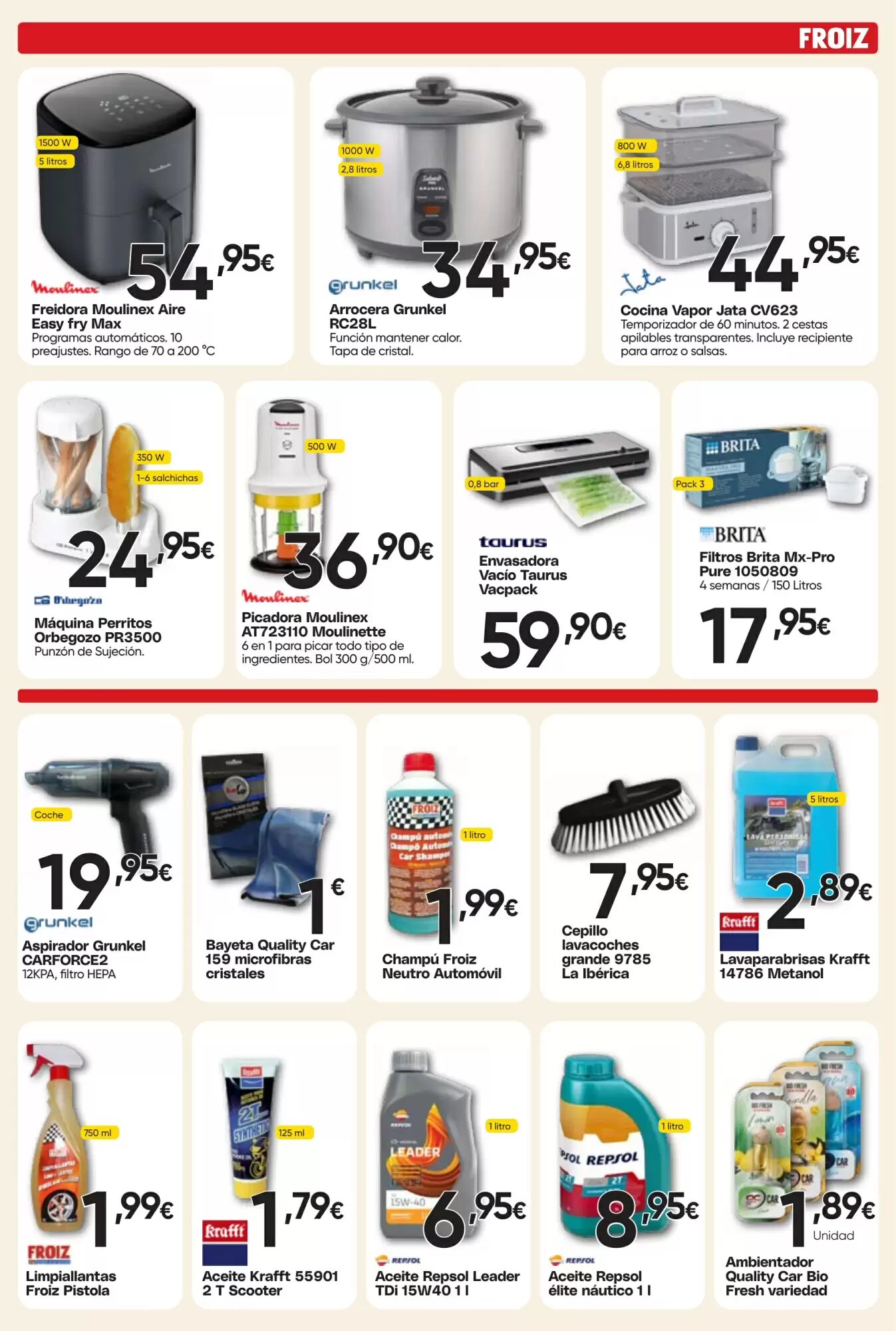 Folleto promocional de FROIZ válido desde el 26/05/2026 - Página 7.