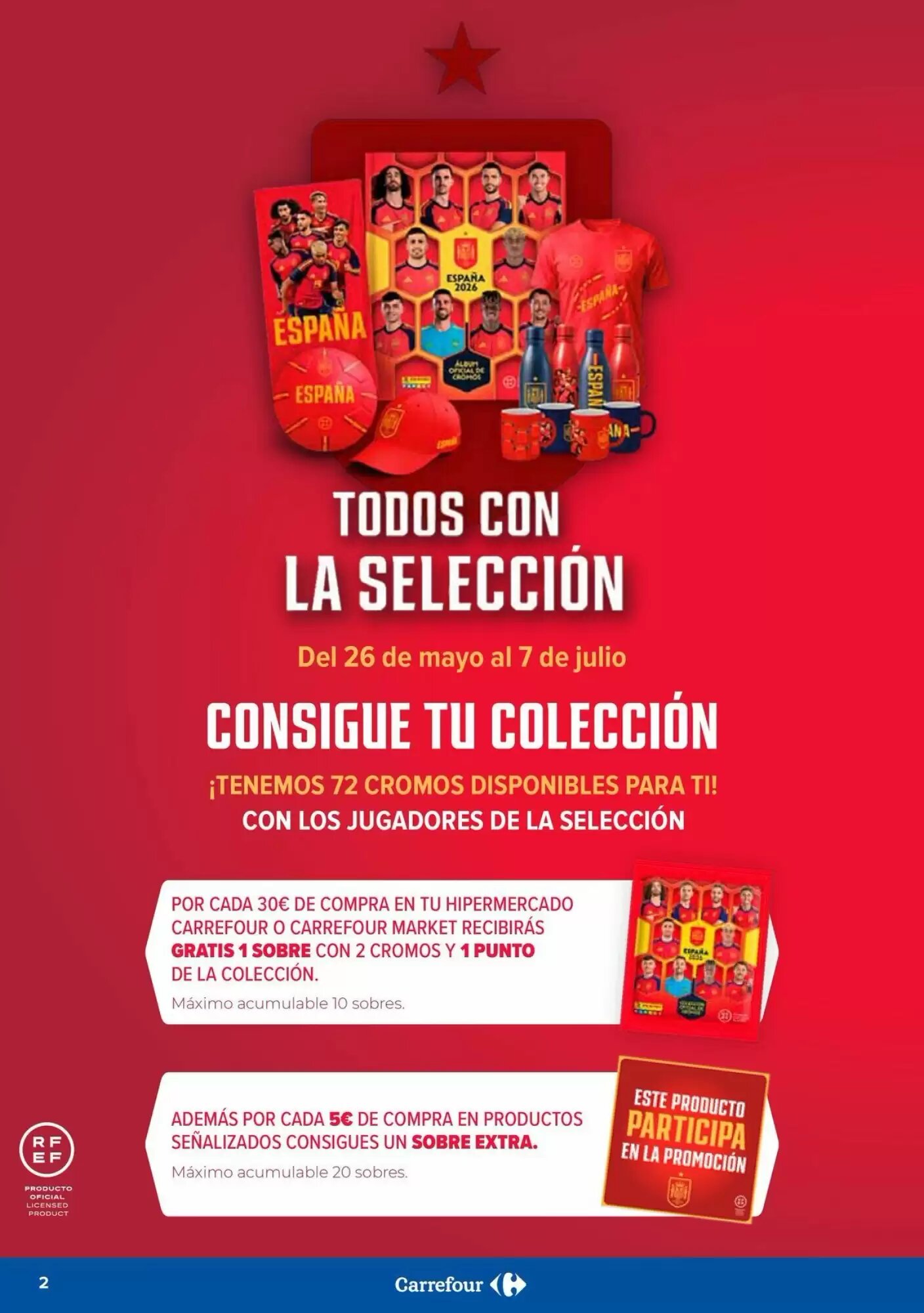 Folleto promocional de Carrefour válido desde el 26/05/2026 - Página 2.