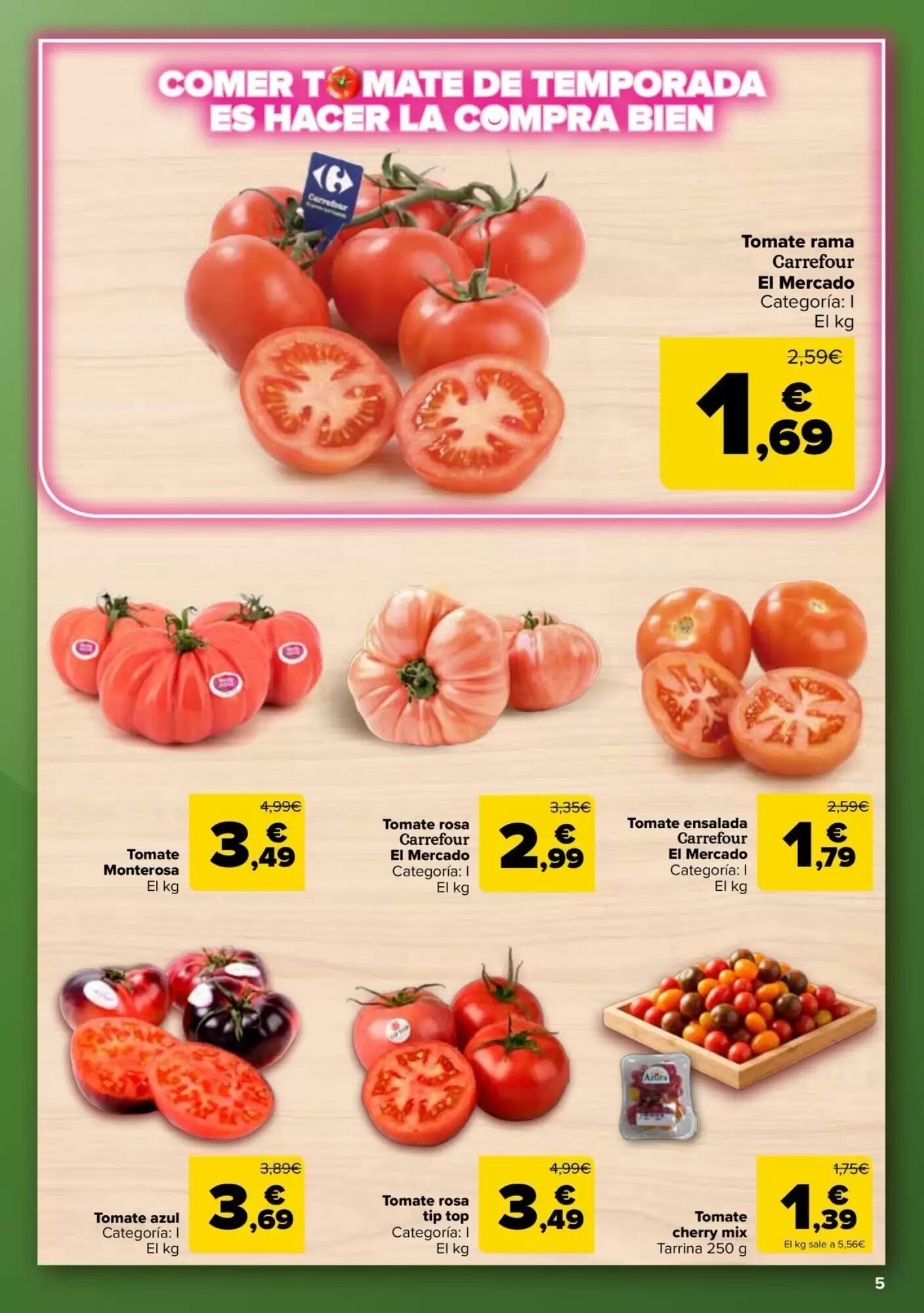 Folleto promocional de Carrefour válido desde el 26/05/2026 - Página 5.