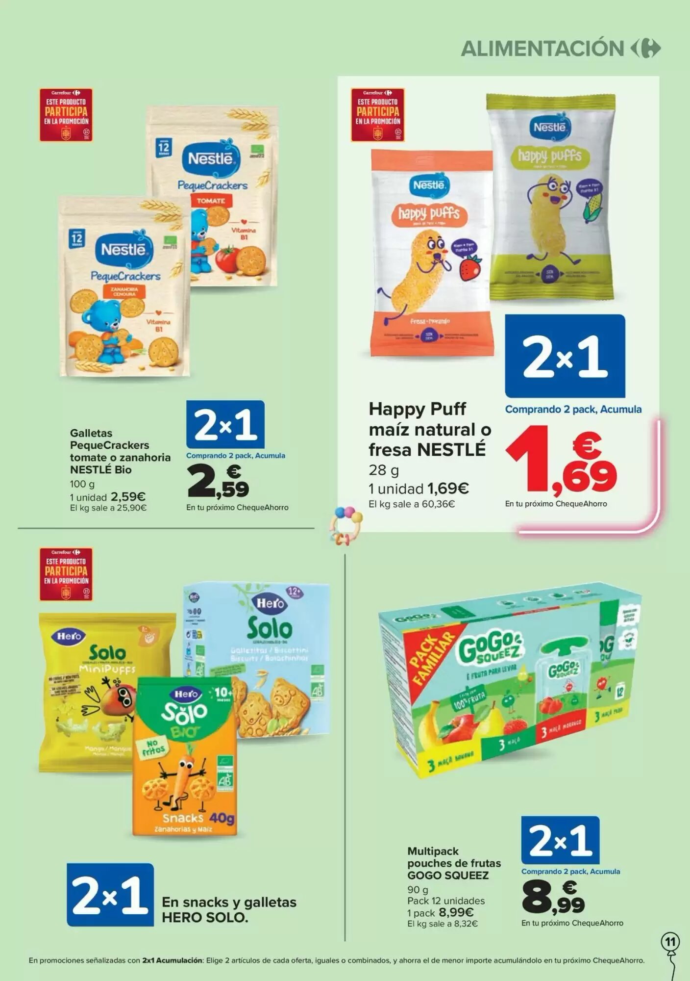 Folleto promocional de Carrefour válido desde el 26/05/2026 - Página 11.