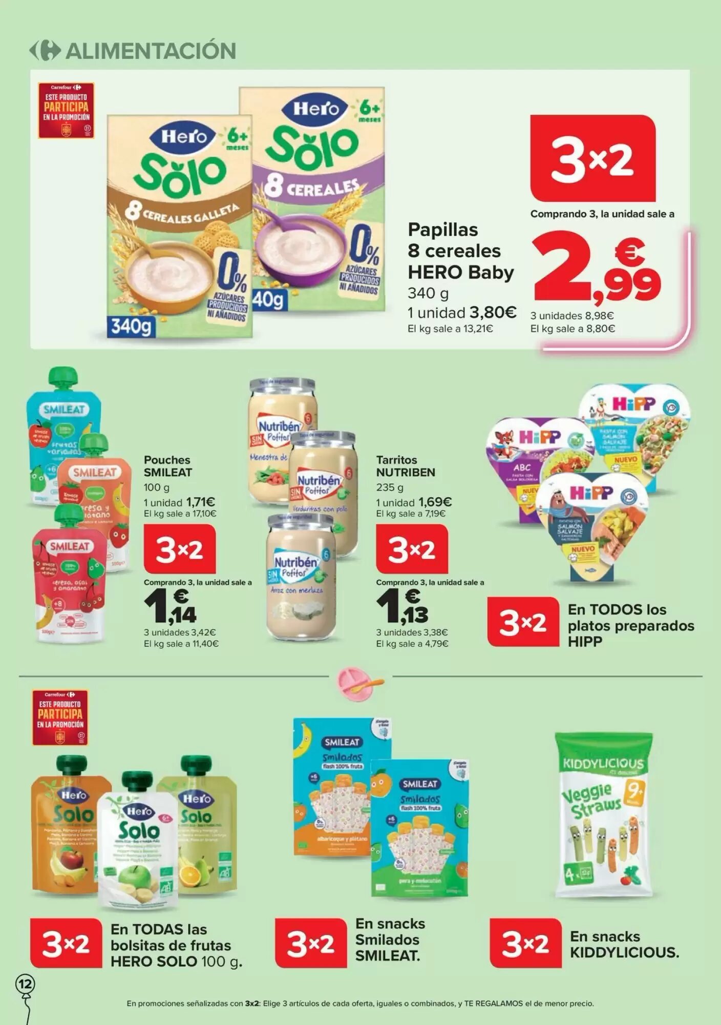 Folleto promocional de Carrefour válido desde el 26/05/2026 - Página 12.
