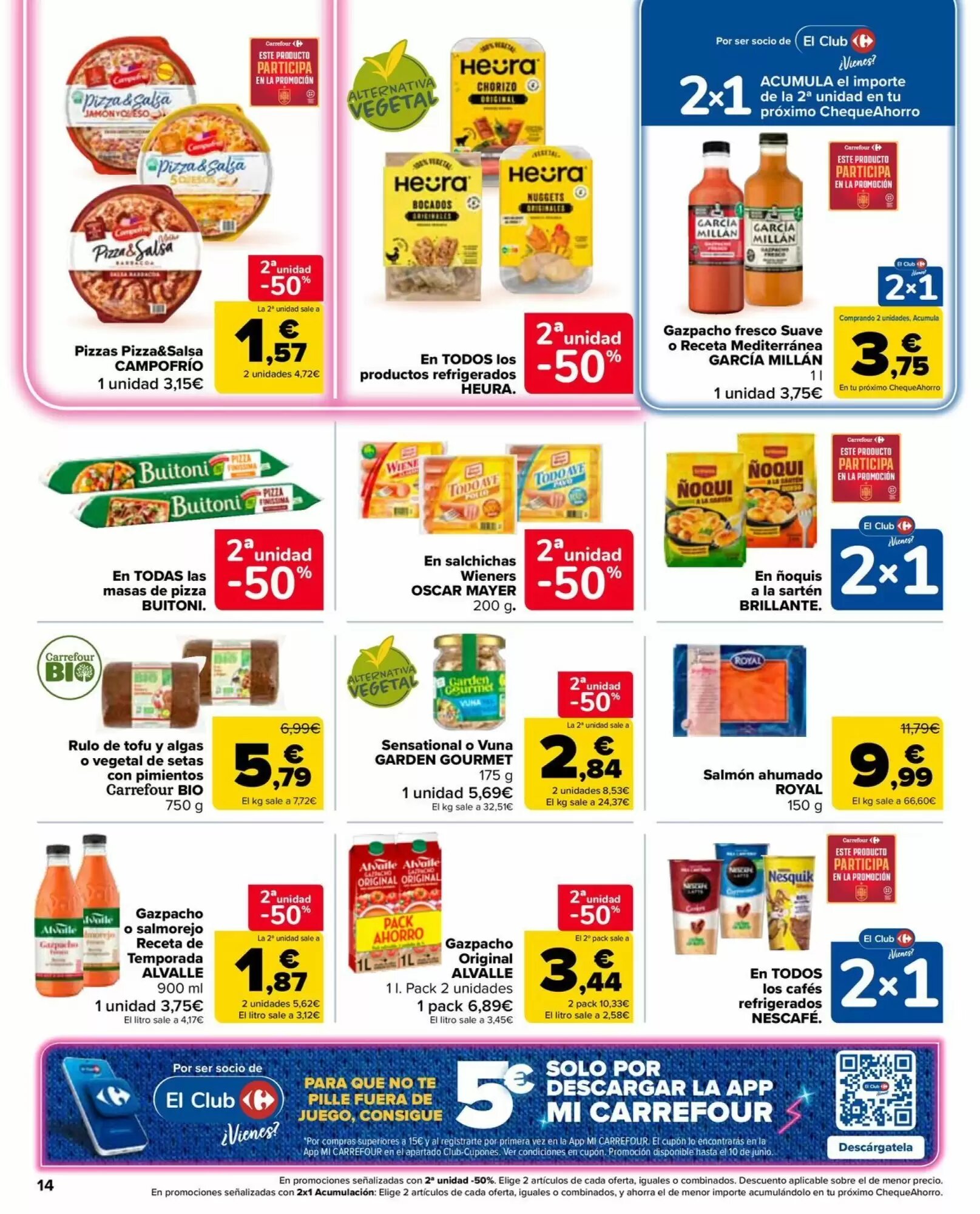 Folleto promocional de Carrefour Market válido desde el 26/05/2026 - Página 14.