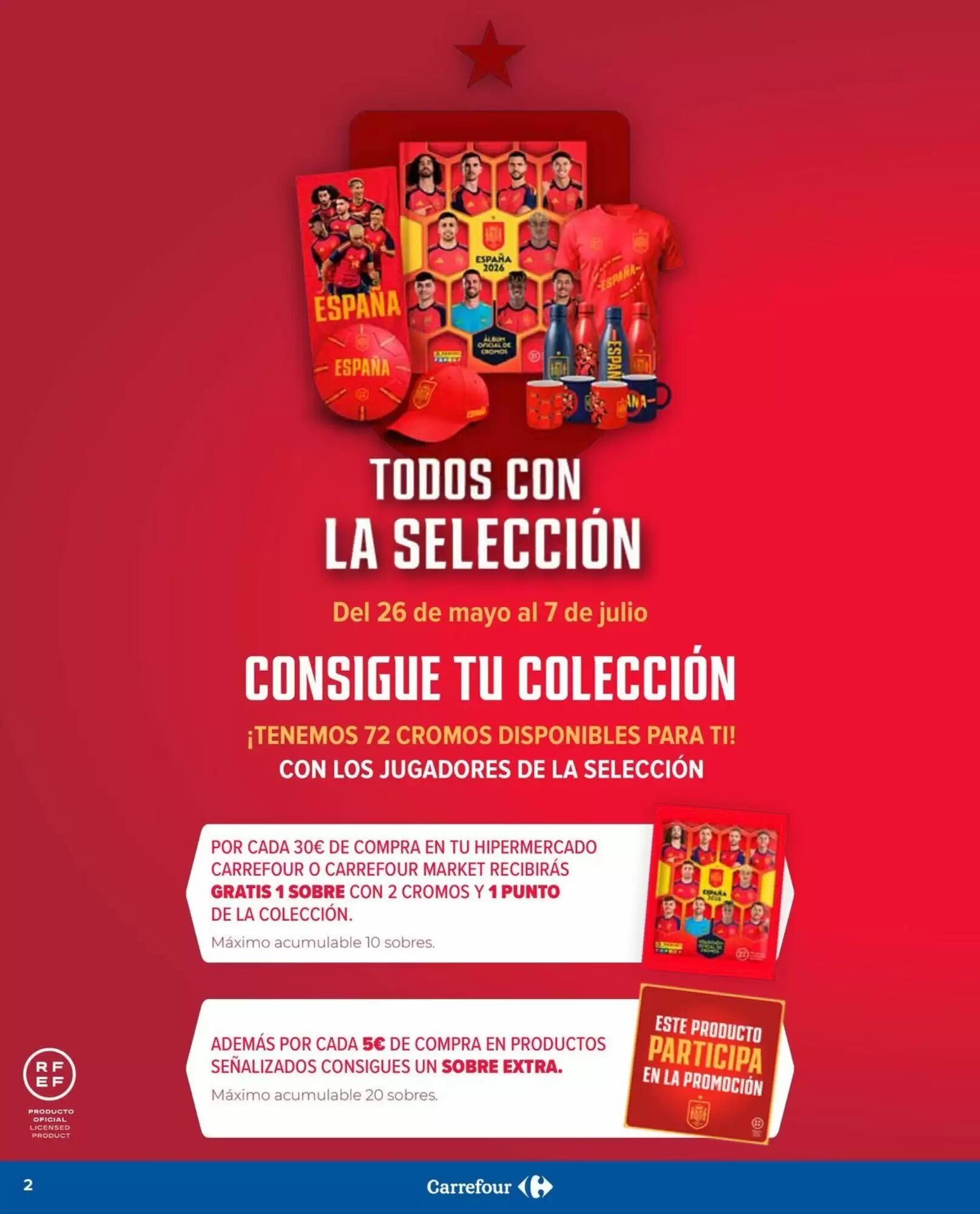Folleto promocional de Carrefour Market válido desde el 26/05/2026 - Página 2.