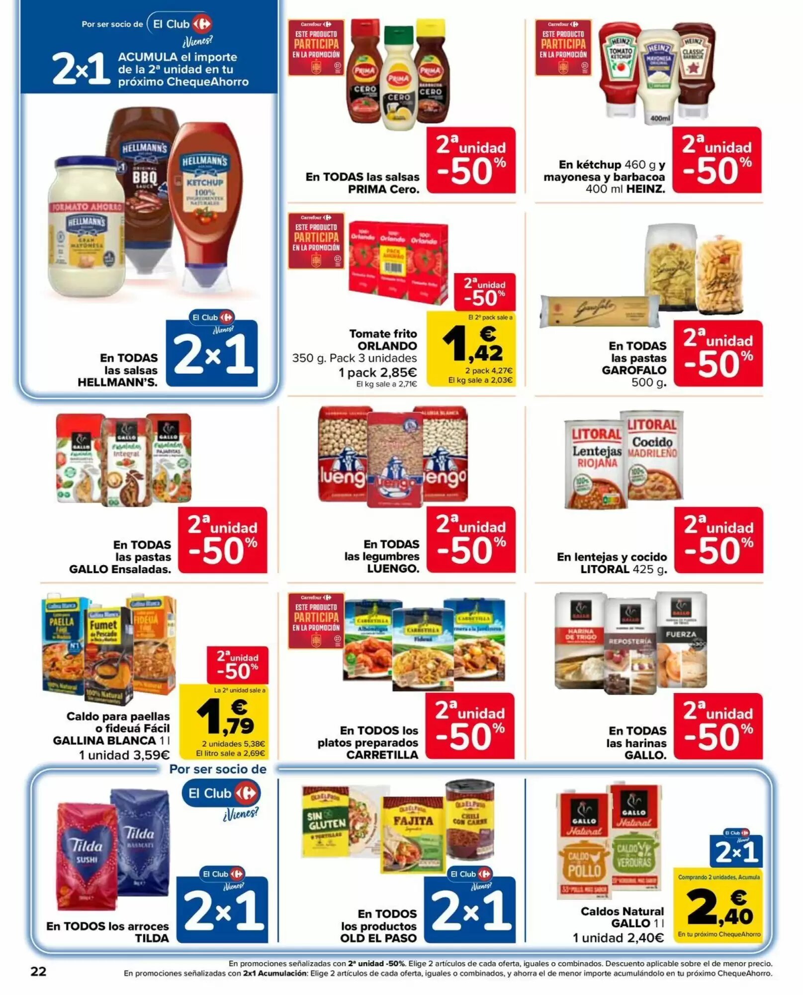 Folleto promocional de Carrefour Market válido desde el 26/05/2026 - Página 22.