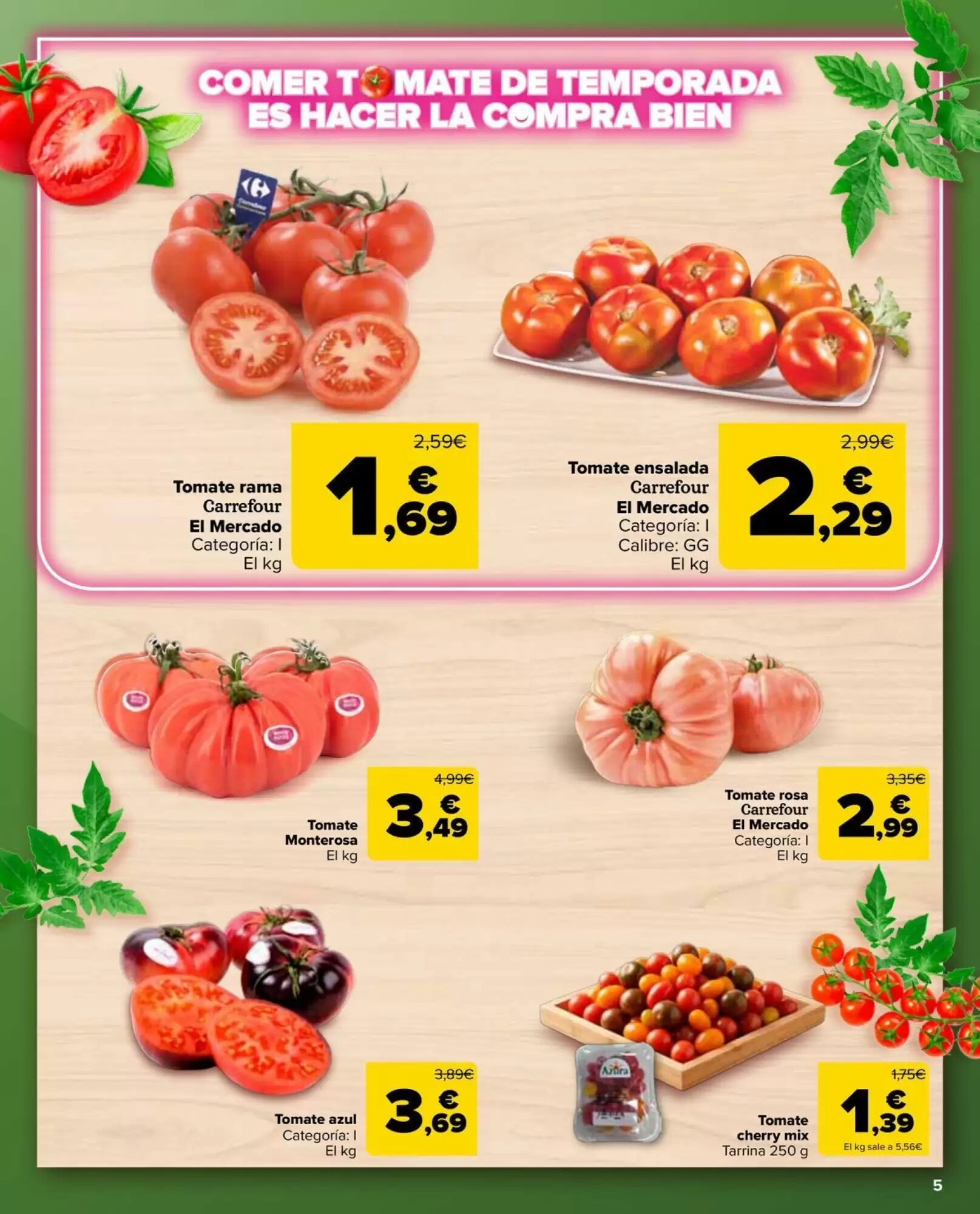 Folleto promocional de Carrefour Market válido desde el 26/05/2026 - Página 5.