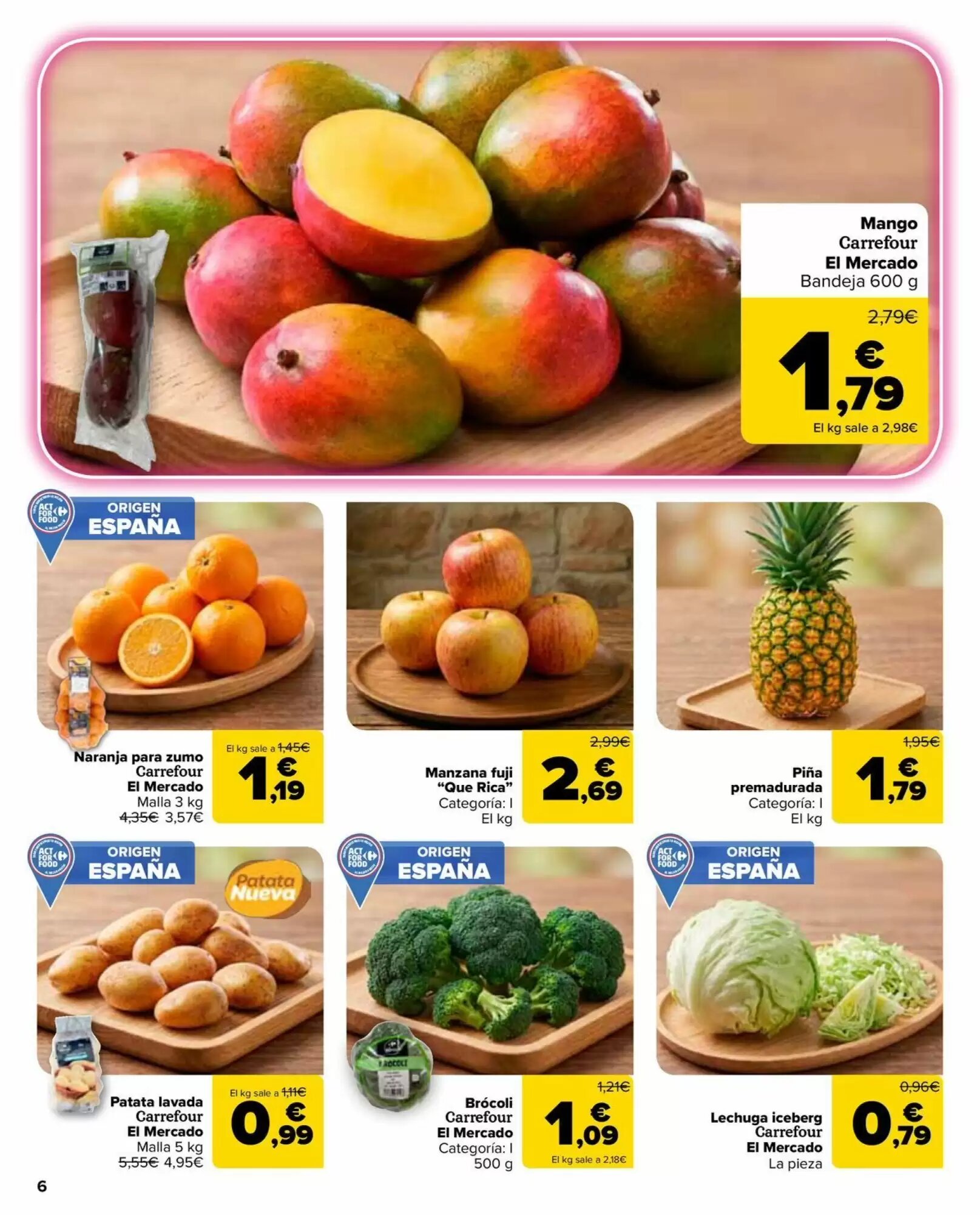 Folleto promocional de Carrefour Market válido desde el 26/05/2026 - Página 6.