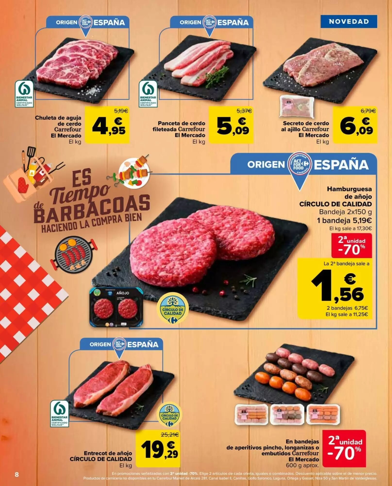 Folleto promocional de Carrefour Market válido desde el 26/05/2026 - Página 8.
