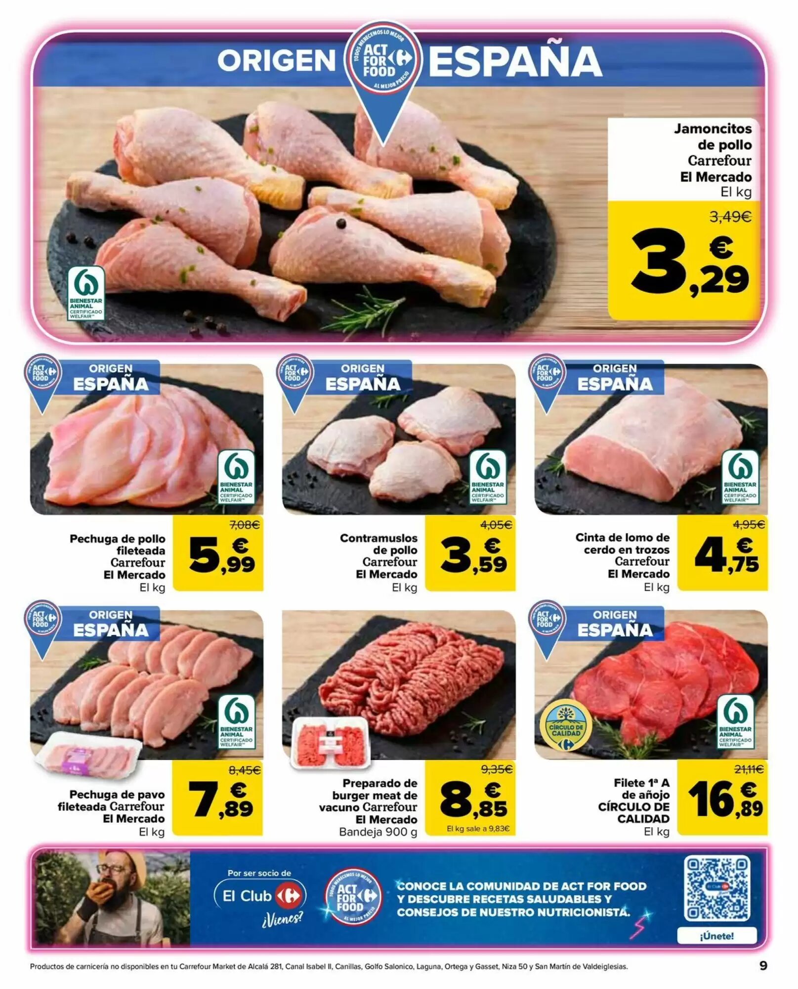 Folleto promocional de Carrefour Market válido desde el 26/05/2026 - Página 9.