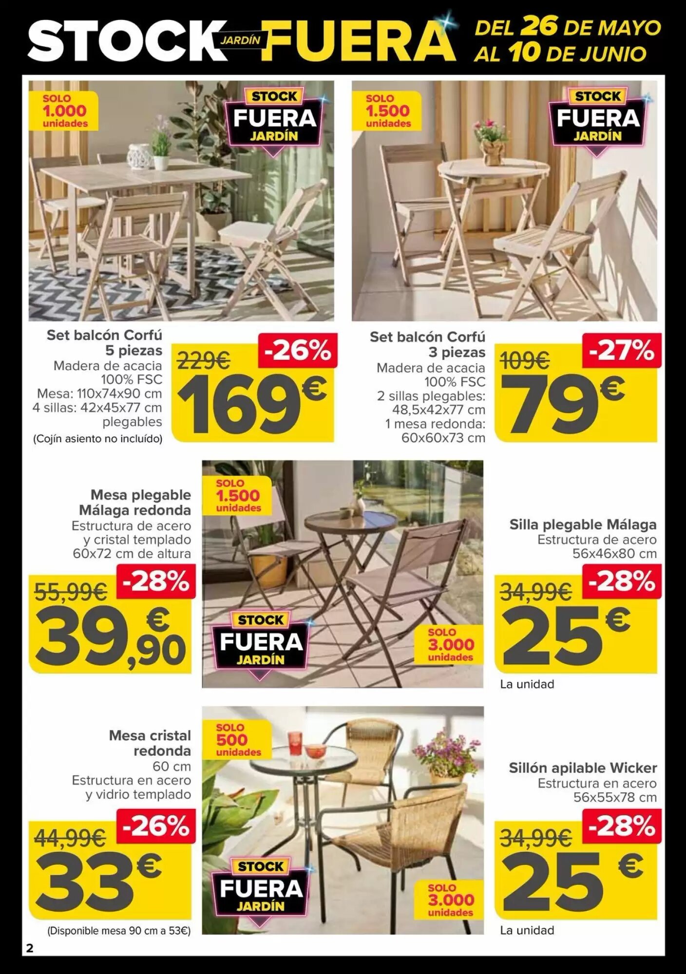 Folleto promocional de Carrefour válido desde el 26/05/2026 - Página 2.