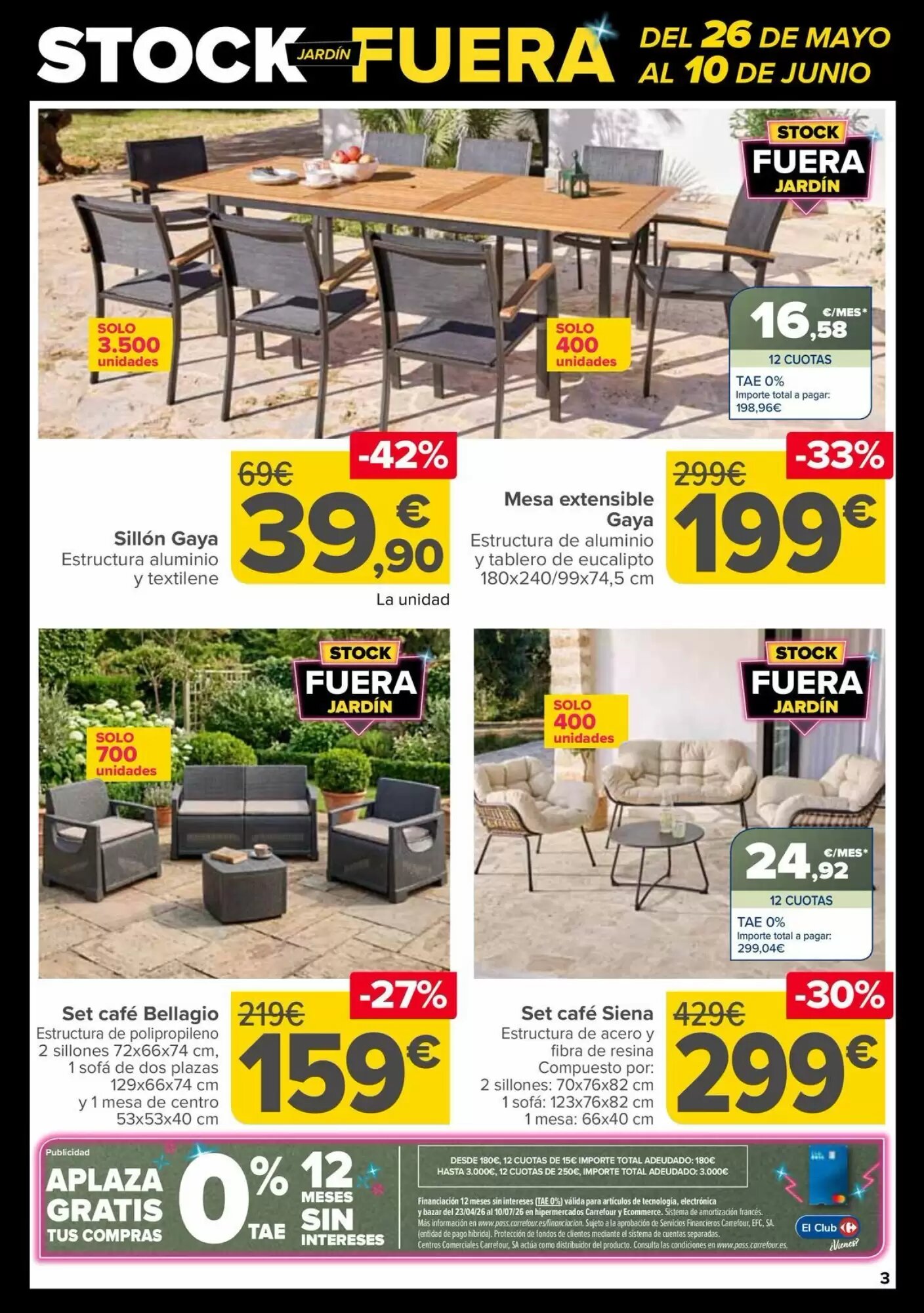 Folleto promocional de Carrefour válido desde el 26/05/2026 - Página 3.