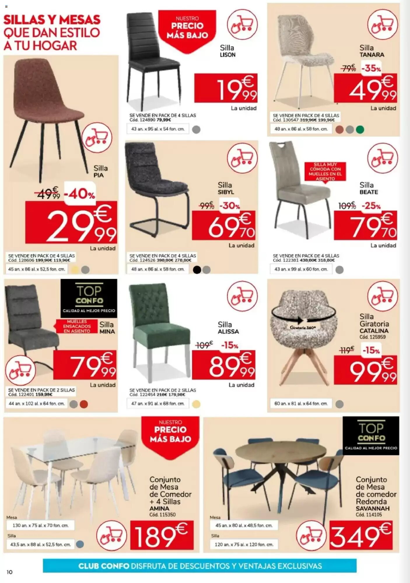 Folleto promocional de Conforama válido desde el 26/05/2026 - Página 10.