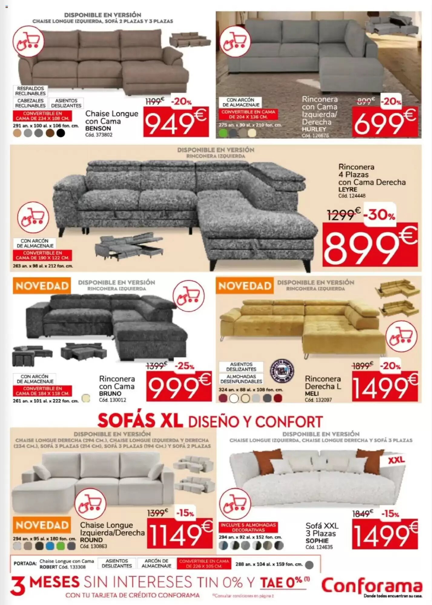 Folleto promocional de Conforama válido desde el 26/05/2026 - Página 3.