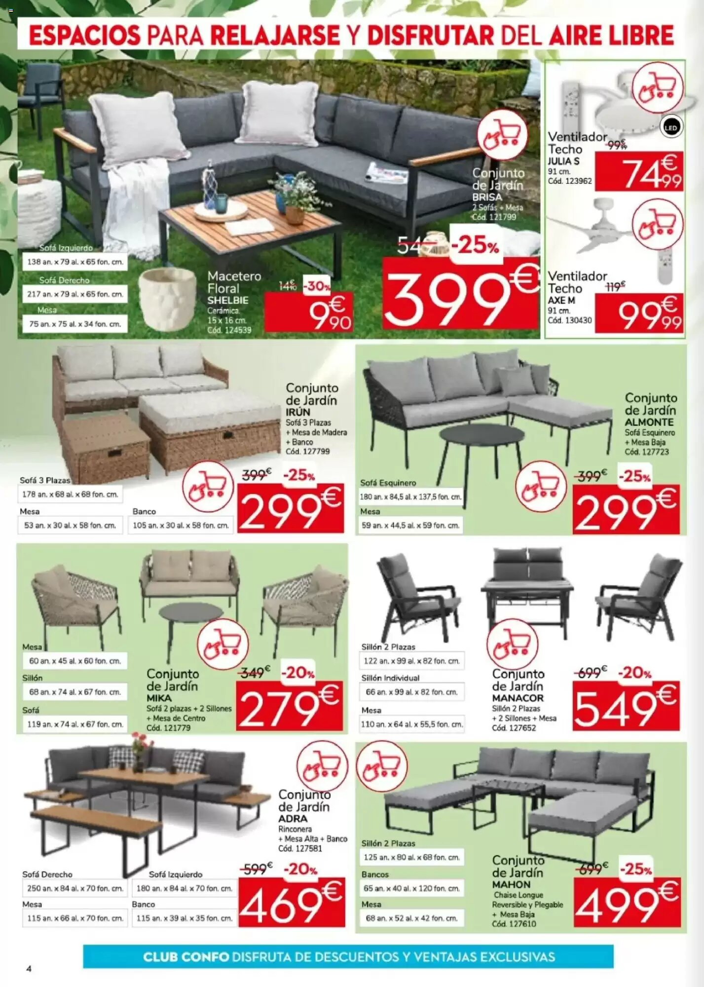 Folleto promocional de Conforama válido desde el 26/05/2026 - Página 4.
