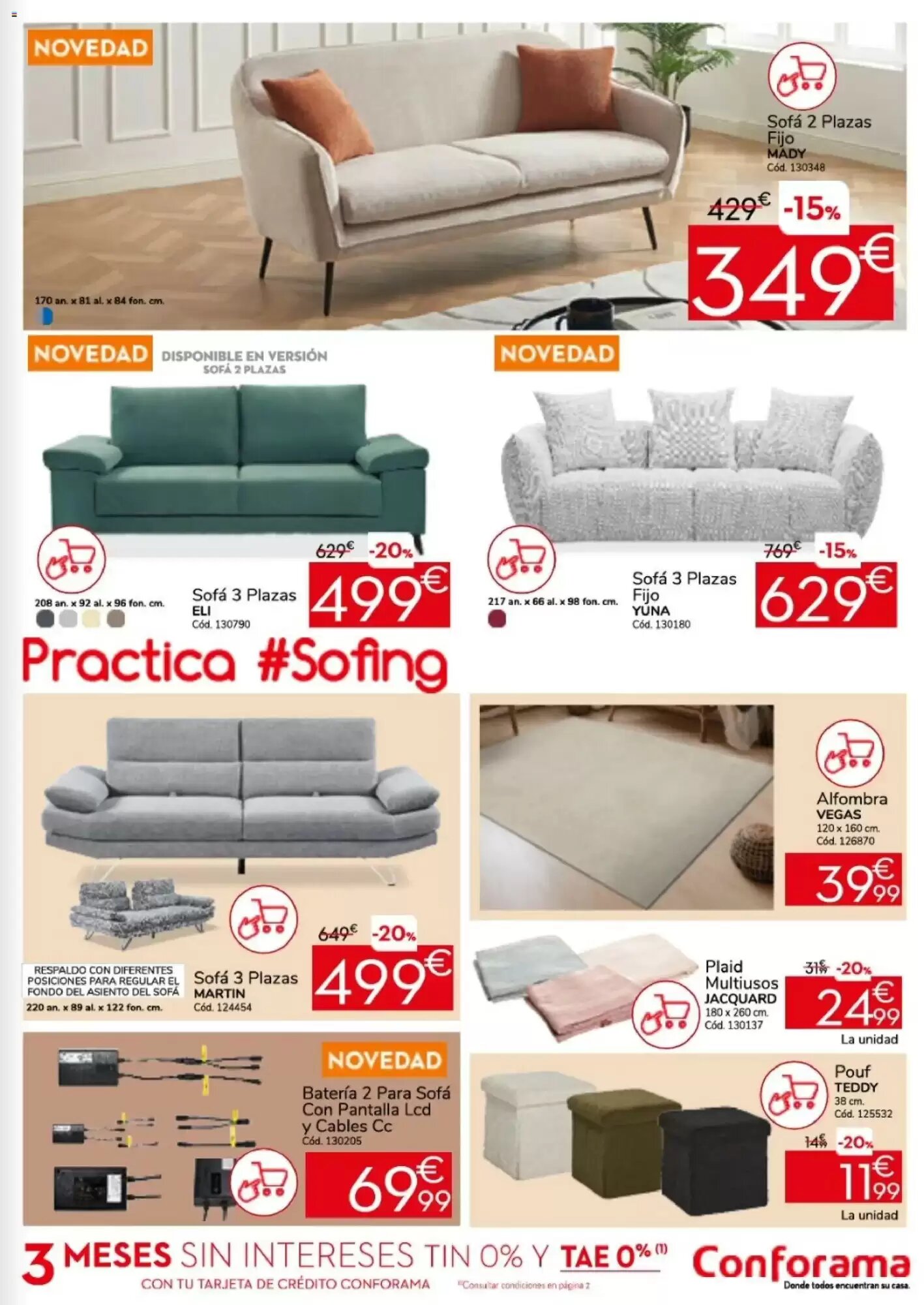 Folleto promocional de Conforama válido desde el 26/05/2026 - Página 5.