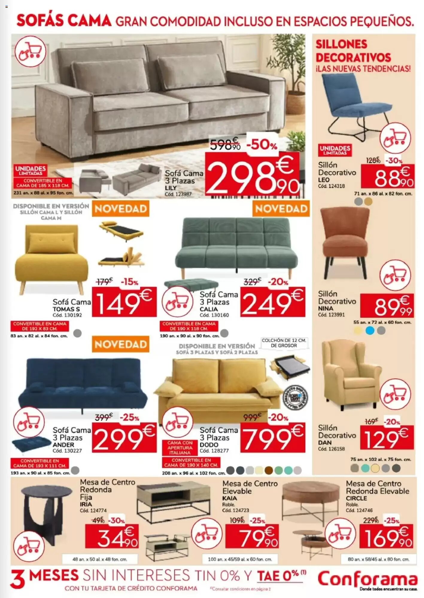 Folleto promocional de Conforama válido desde el 26/05/2026 - Página 7.
