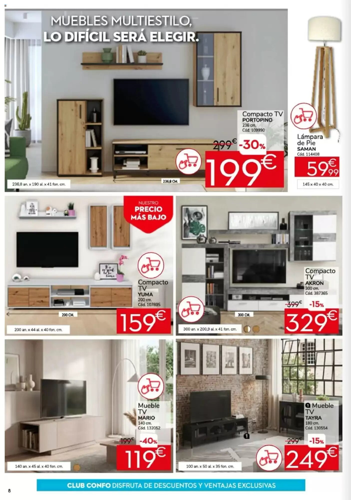 Folleto promocional de Conforama válido desde el 26/05/2026 - Página 8.