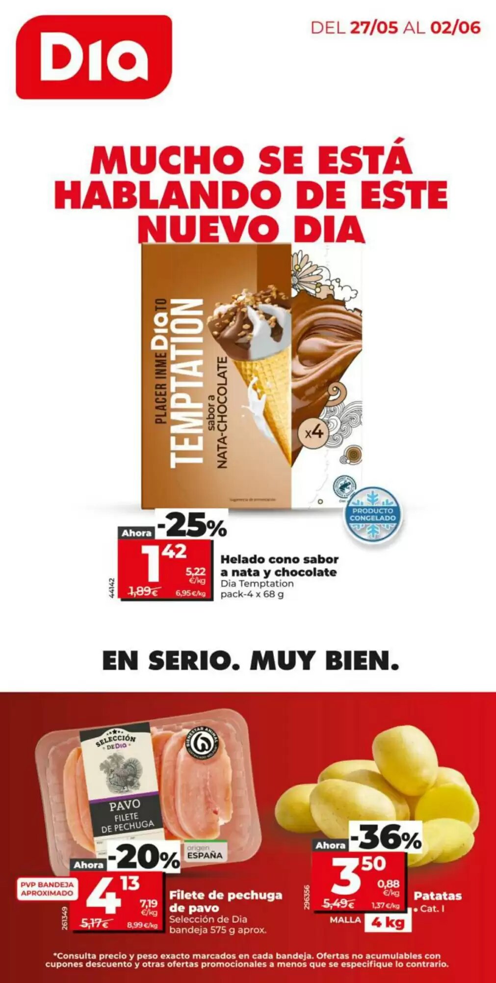Folleto promocional de Dia válido desde el 27/05/2026 - Página 1.