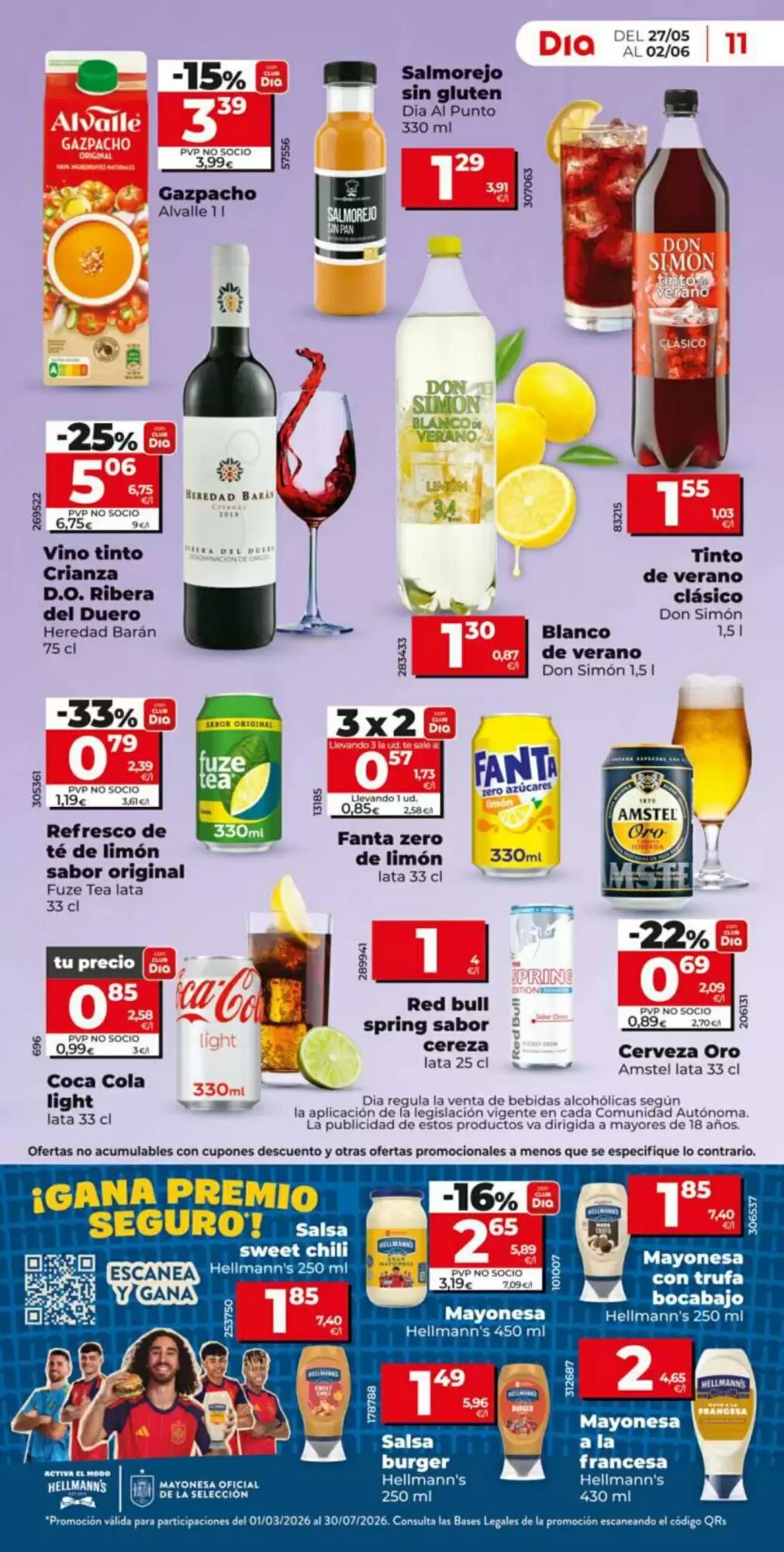 Folleto promocional de Dia válido desde el 27/05/2026 - Página 11.