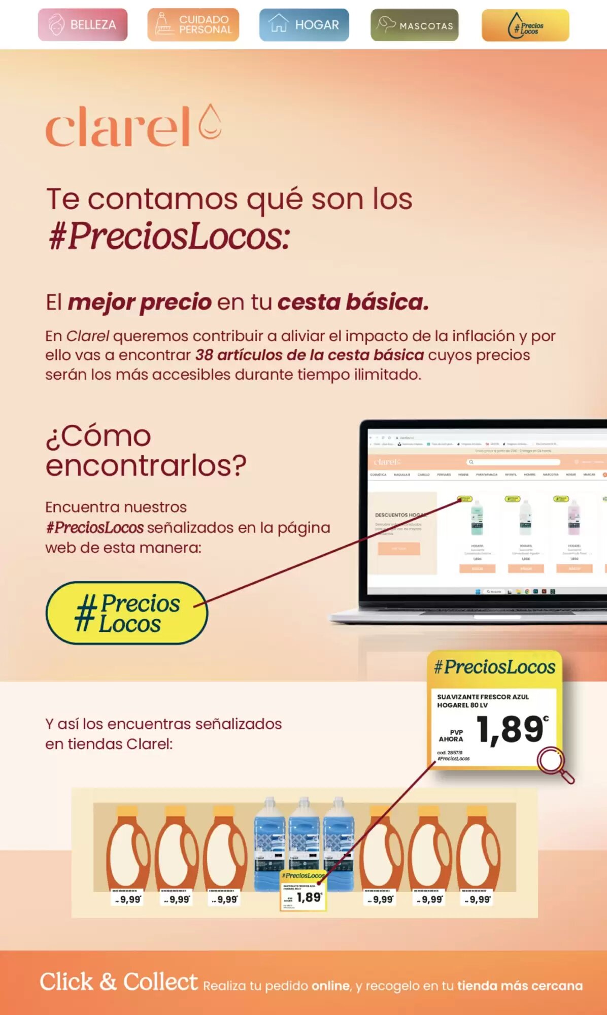 Folleto promocional de Clarel válido desde el 27/05/2026 - Página 16.