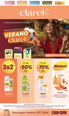 Folleto promocional de Clarel válido desde el 27/05/2026
