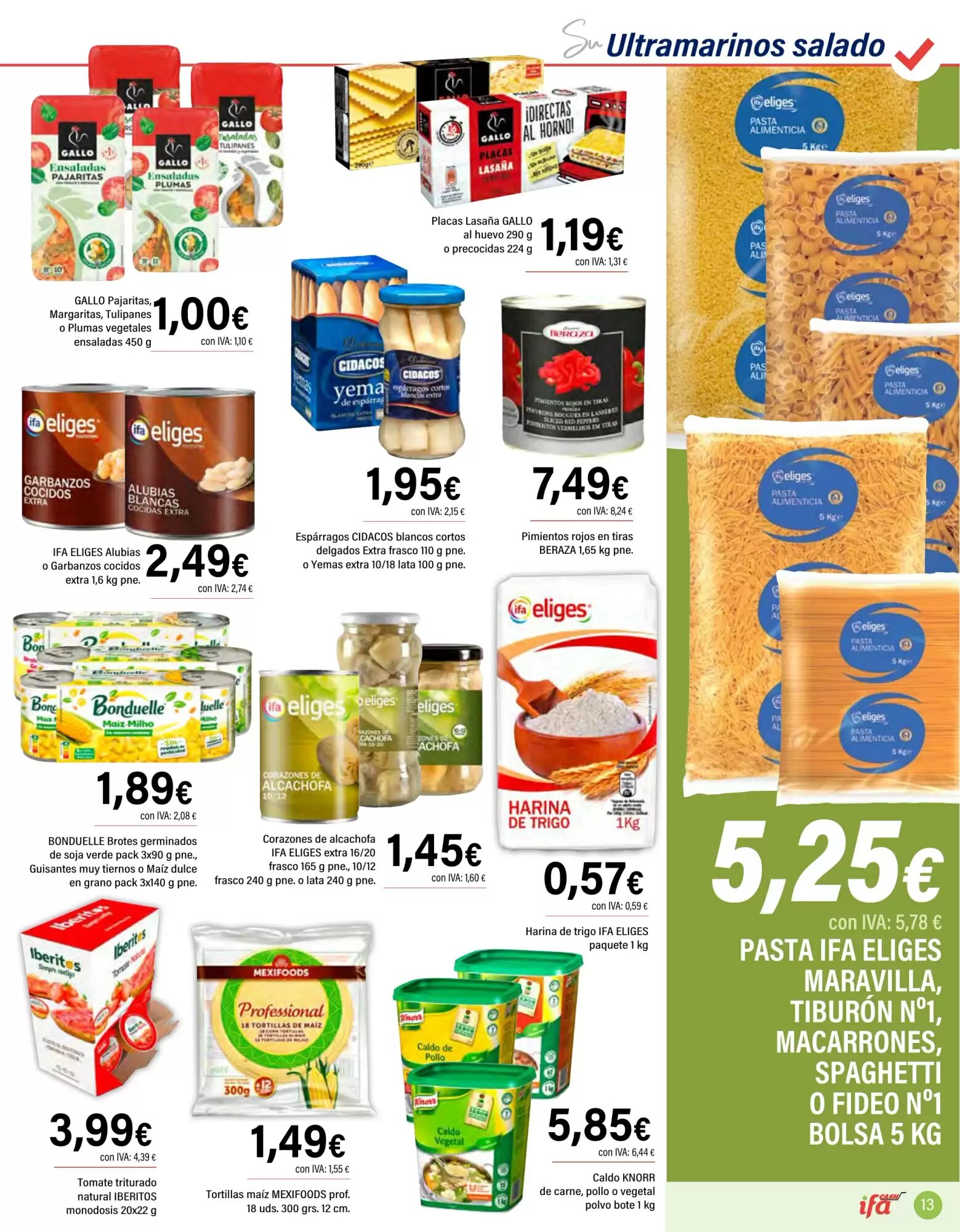 Folleto promocional de Cash Ifa válido desde el 27/05/2026 - Página 13.