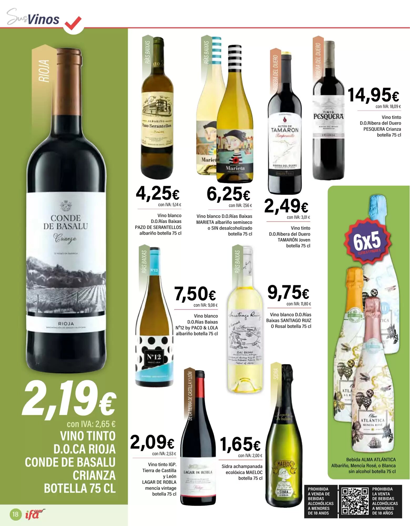 Folleto promocional de Cash Ifa válido desde el 27/05/2026 - Página 18.