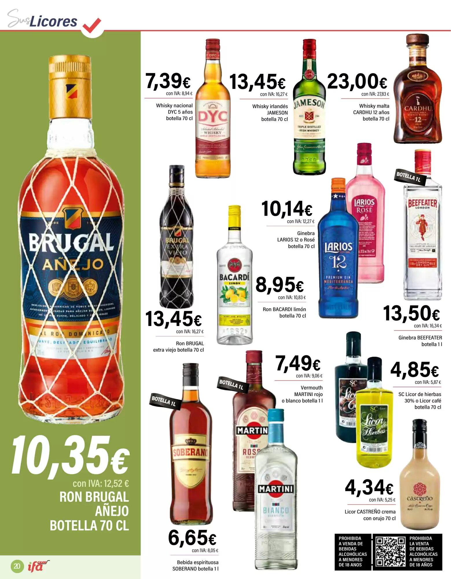 Folleto promocional de Cash Ifa válido desde el 27/05/2026 - Página 20.