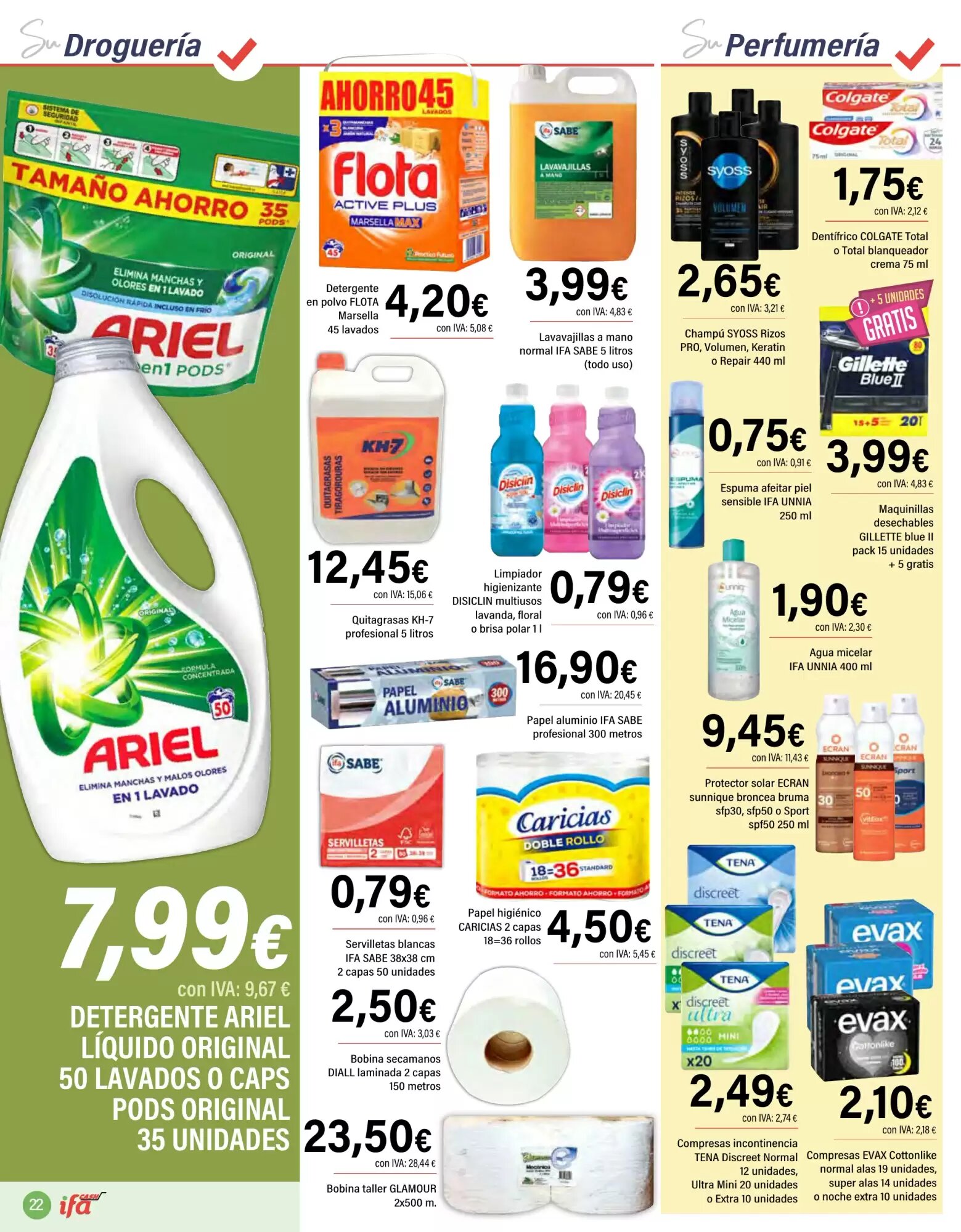 Folleto promocional de Cash Ifa válido desde el 27/05/2026 - Página 22.
