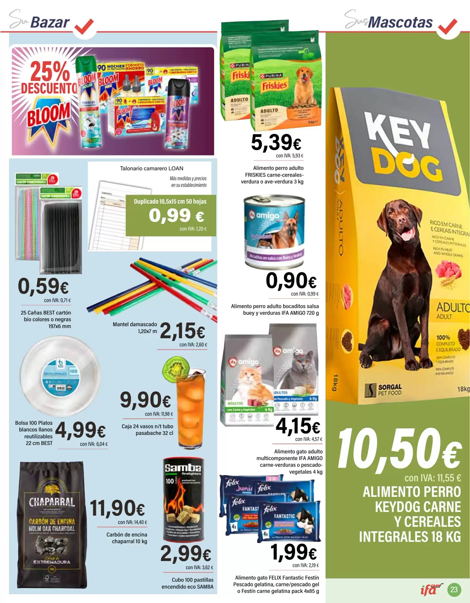 Folleto promocional de Cash Ifa válido desde el 27/05/2026 - Página 23.