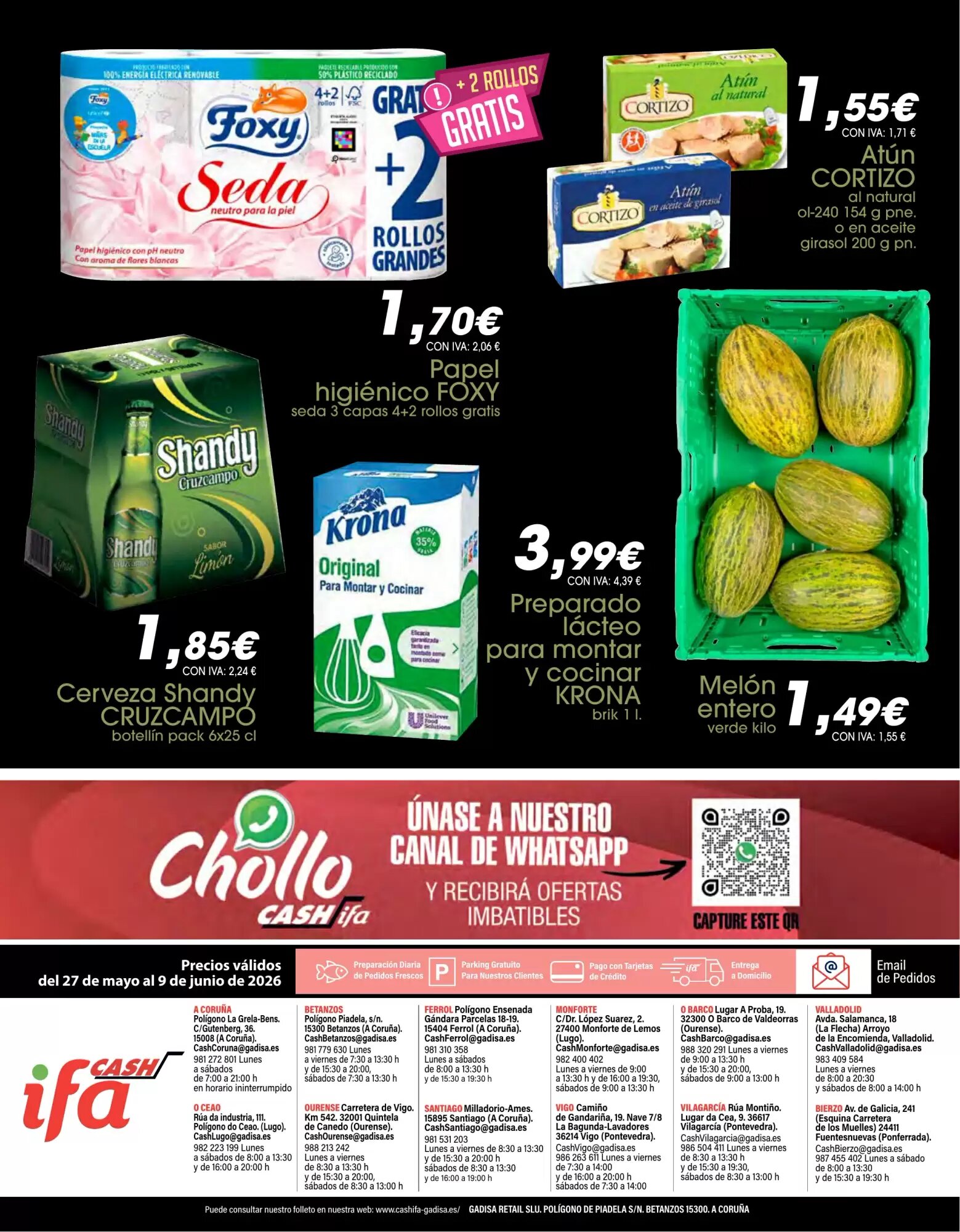 Folleto promocional de Cash Ifa válido desde el 27/05/2026 - Página 24.