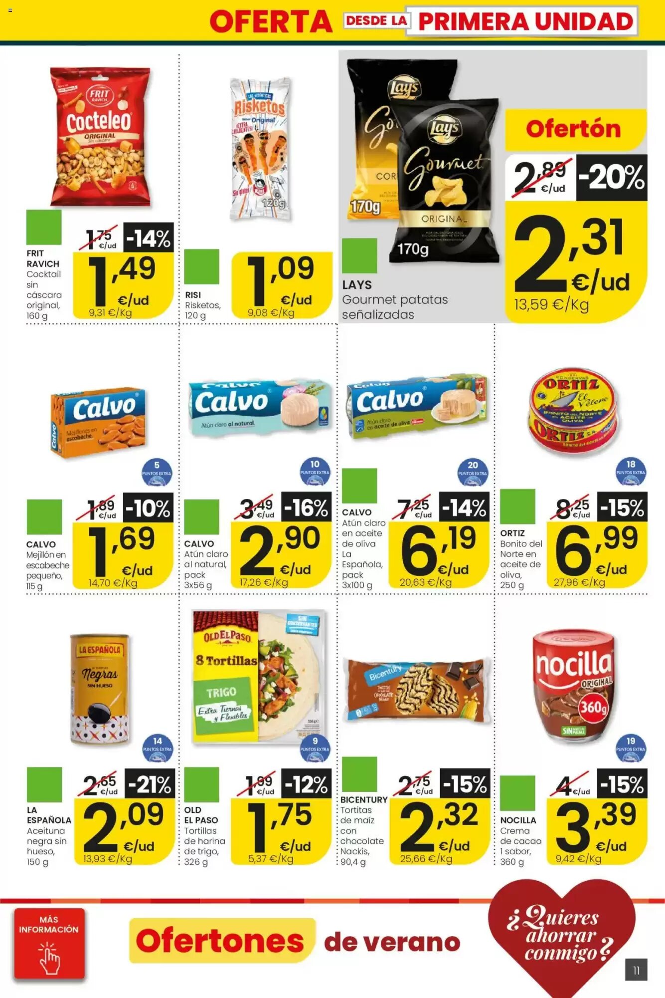 Folleto promocional de Eroski válido desde el 28/05/2026 - Página 11.