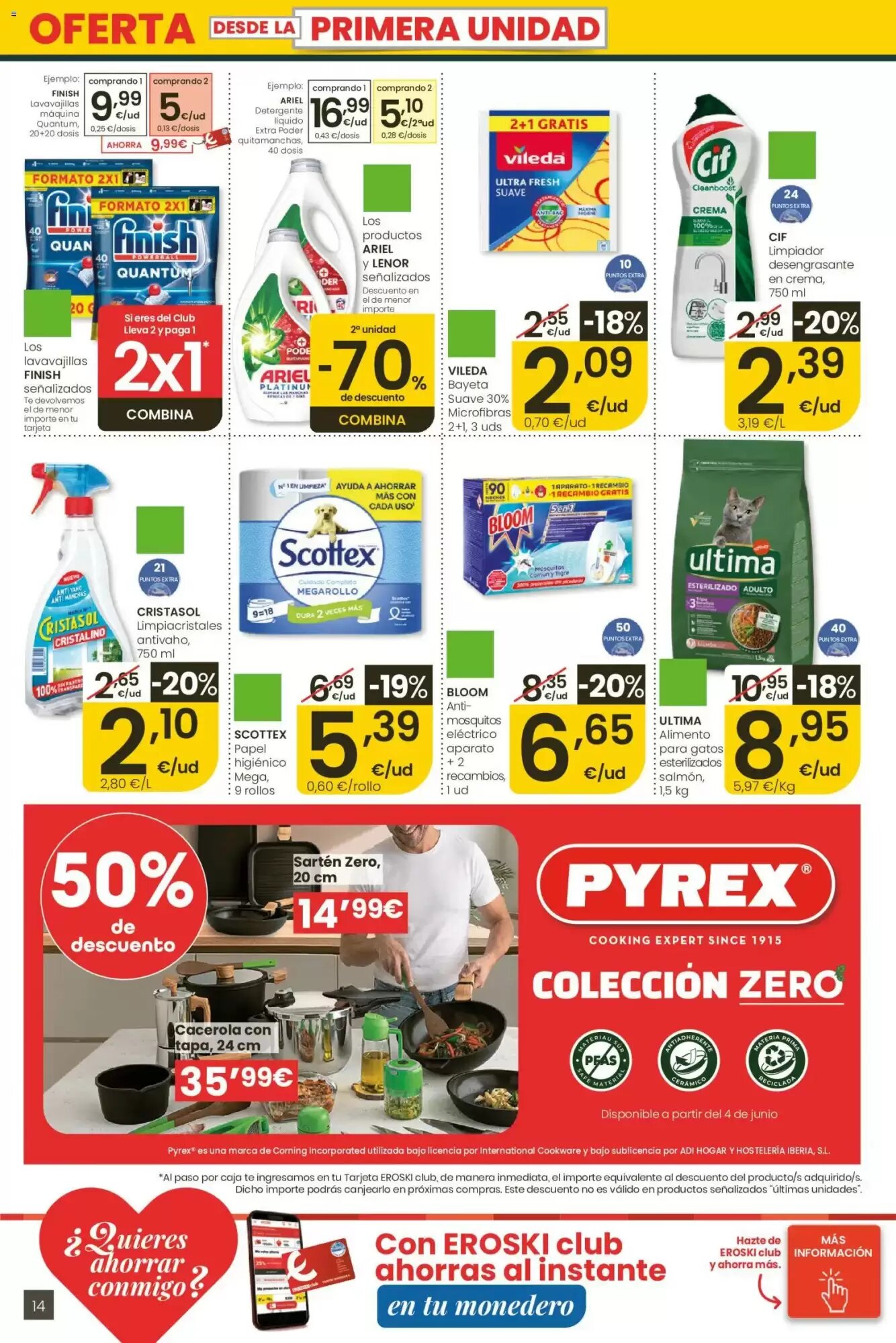 Folleto promocional de Eroski válido desde el 28/05/2026 - Página 14.