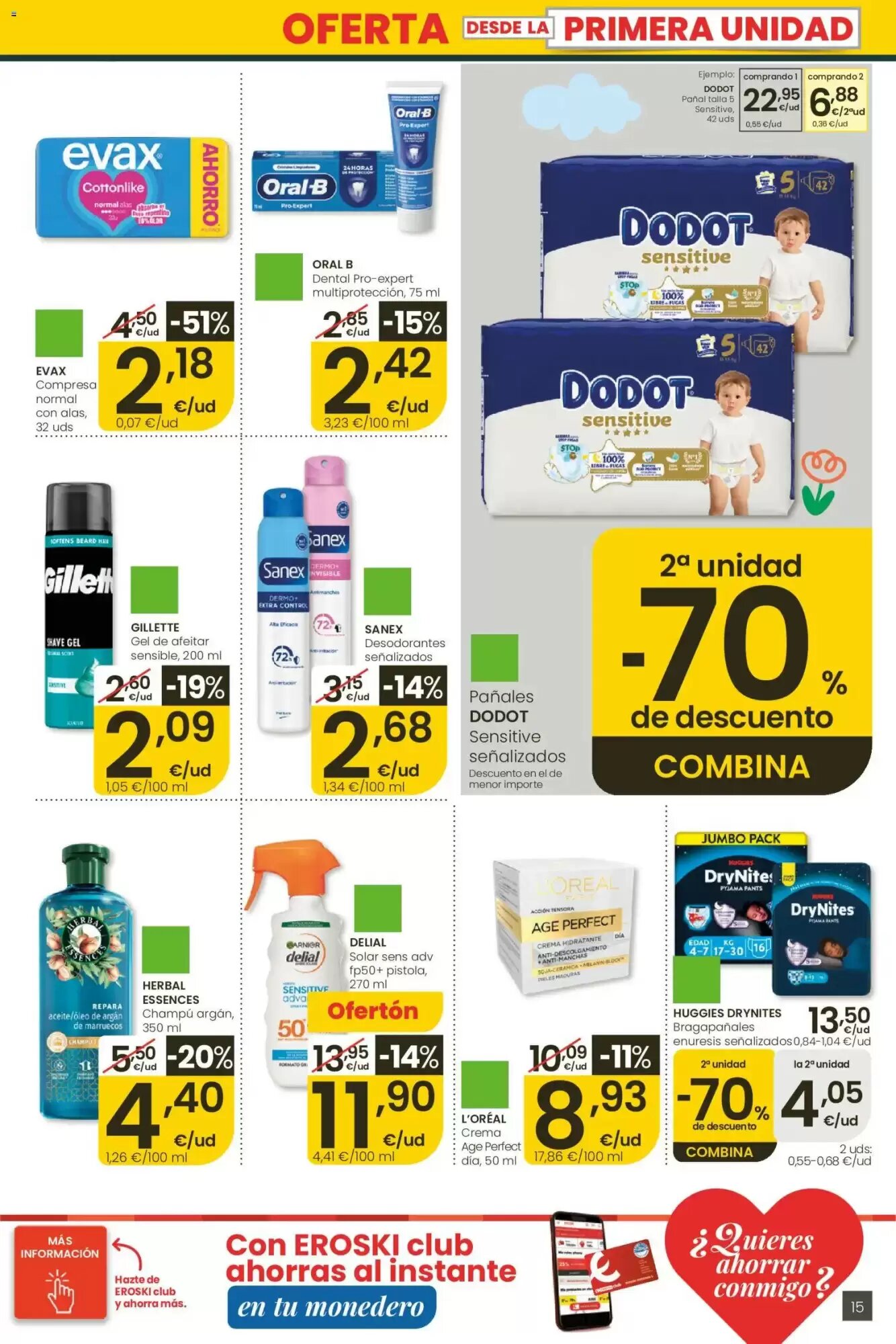 Folleto promocional de Eroski válido desde el 28/05/2026 - Página 15.