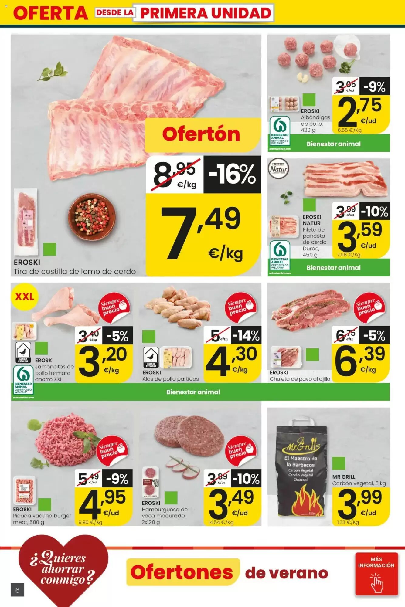 Folleto promocional de Eroski válido desde el 28/05/2026 - Página 6.