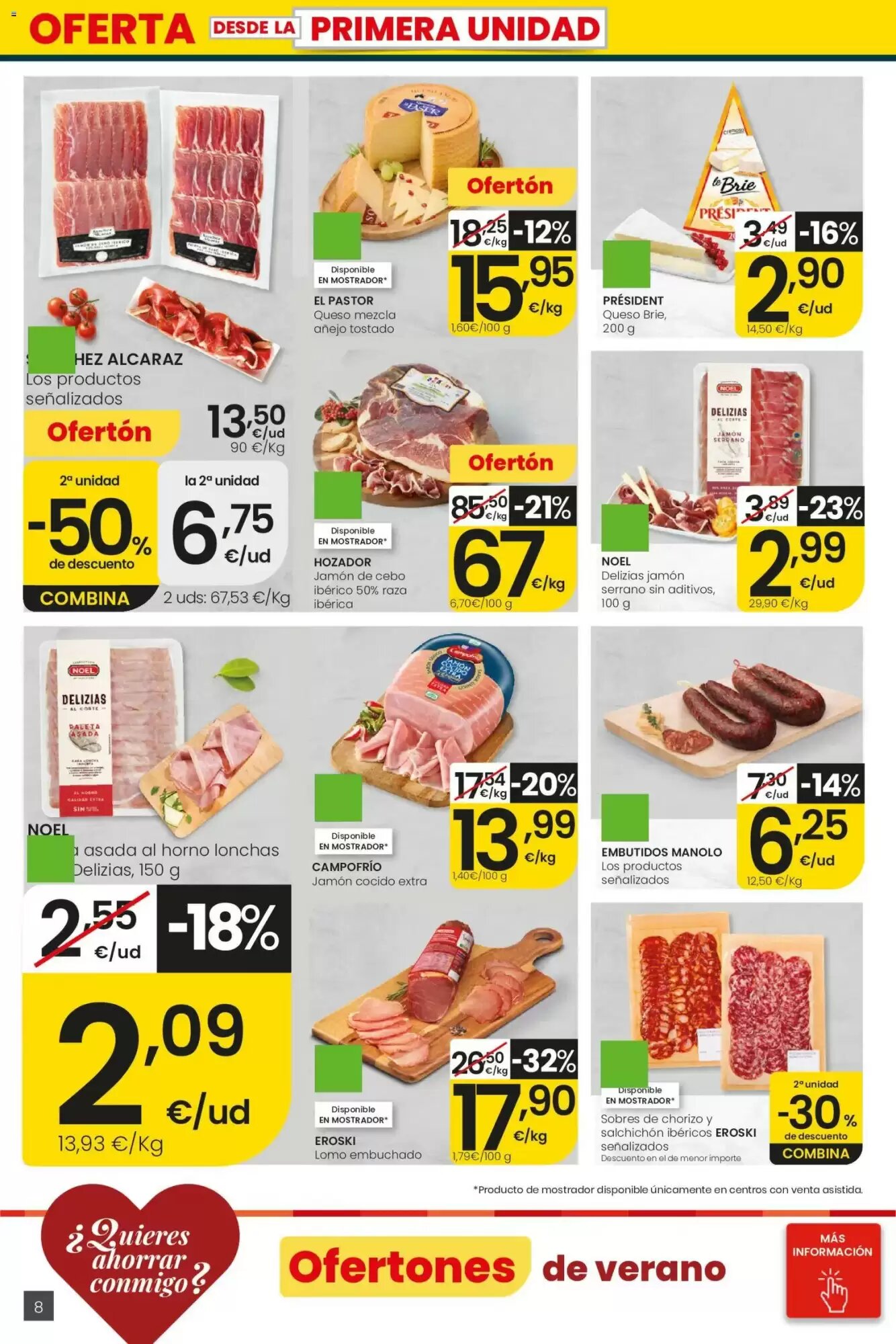 Folleto promocional de Eroski válido desde el 28/05/2026 - Página 8.