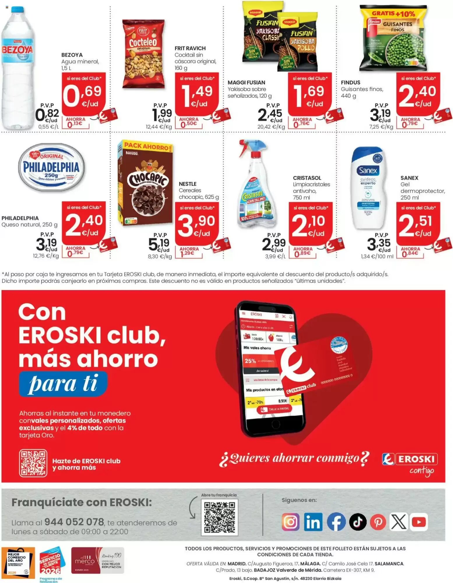 Folleto promocional de Eroski válido desde el 28/05/2026 - Página 4.