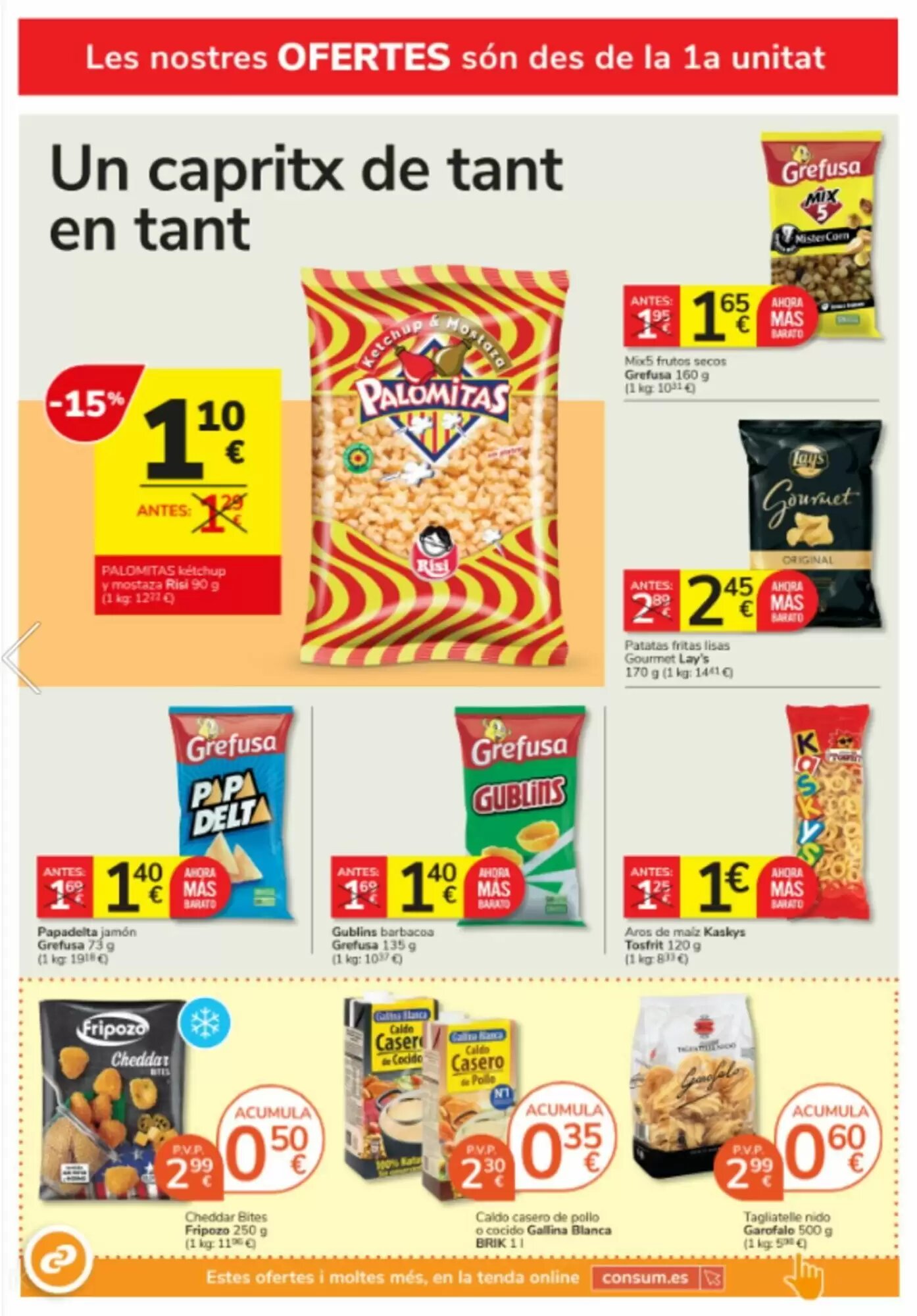 Folleto promocional de Consum válido desde el 28/05/2026 - Página 10.