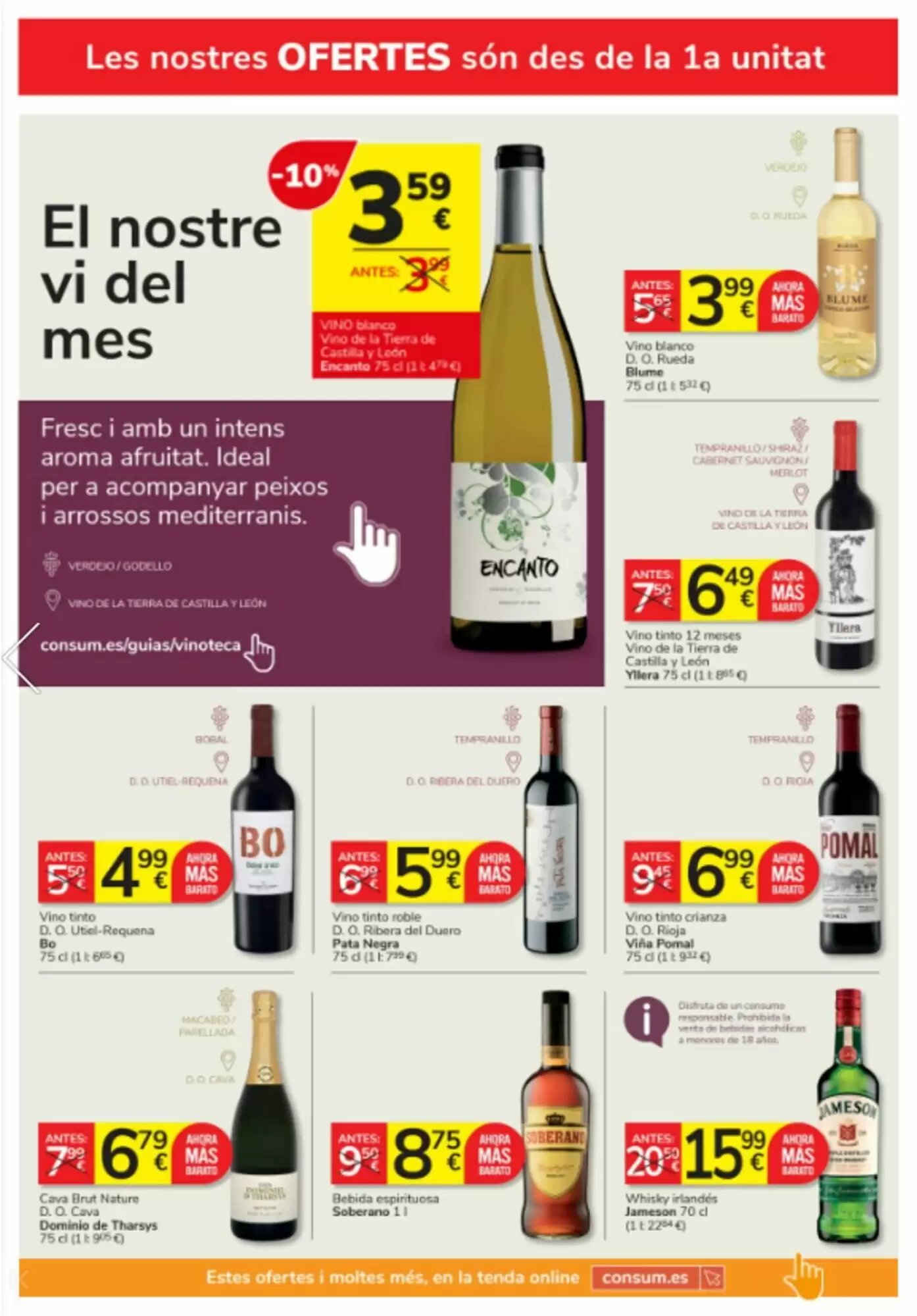 Folleto promocional de Consum válido desde el 28/05/2026 - Página 12.