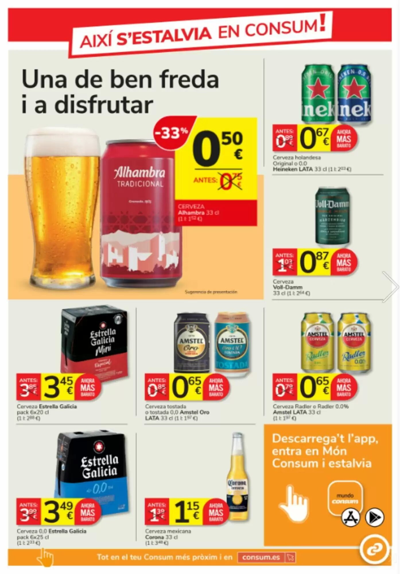 Folleto promocional de Consum válido desde el 28/05/2026 - Página 13.