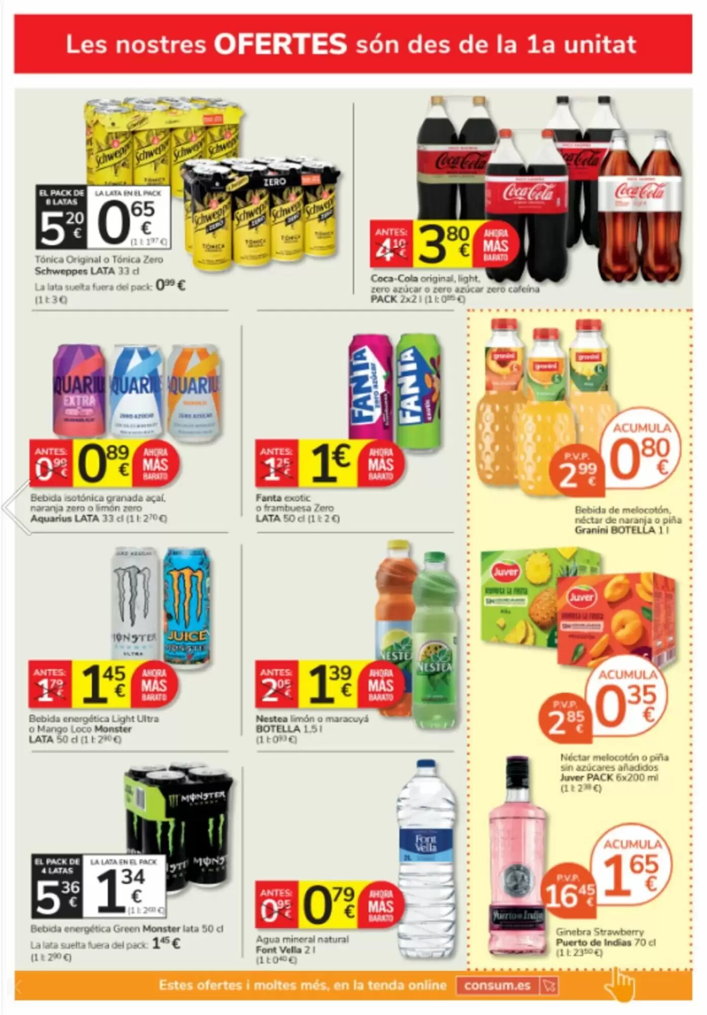 Folleto promocional de Consum válido desde el 28/05/2026 - Página 14.