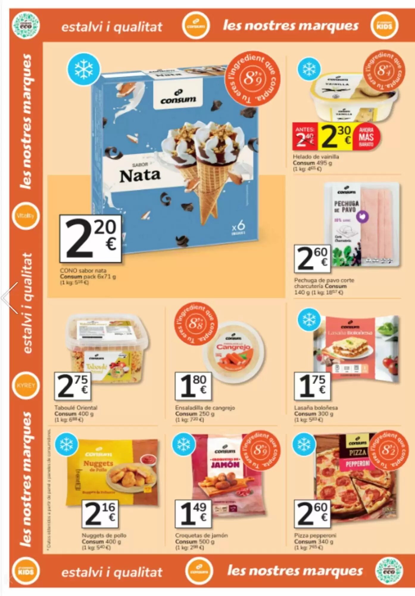 Folleto promocional de Consum válido desde el 28/05/2026 - Página 16.