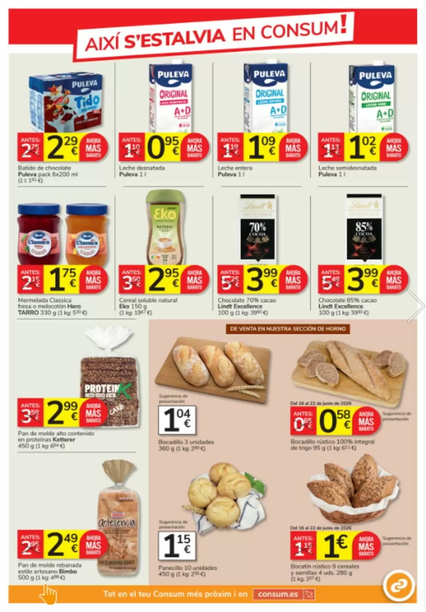 Folleto promocional de Consum válido desde el 28/05/2026 - Página 3.