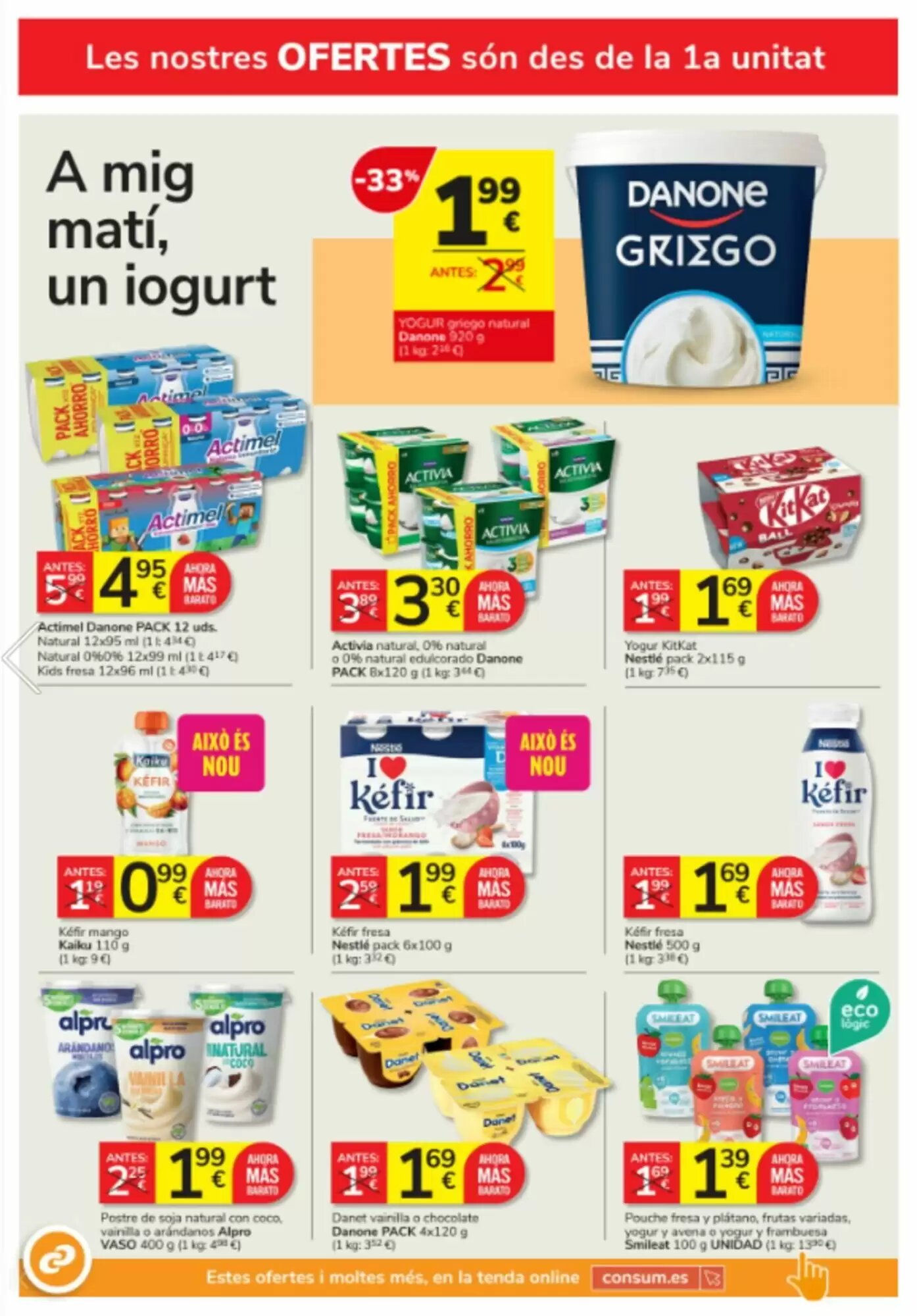 Folleto promocional de Consum válido desde el 28/05/2026 - Página 4.
